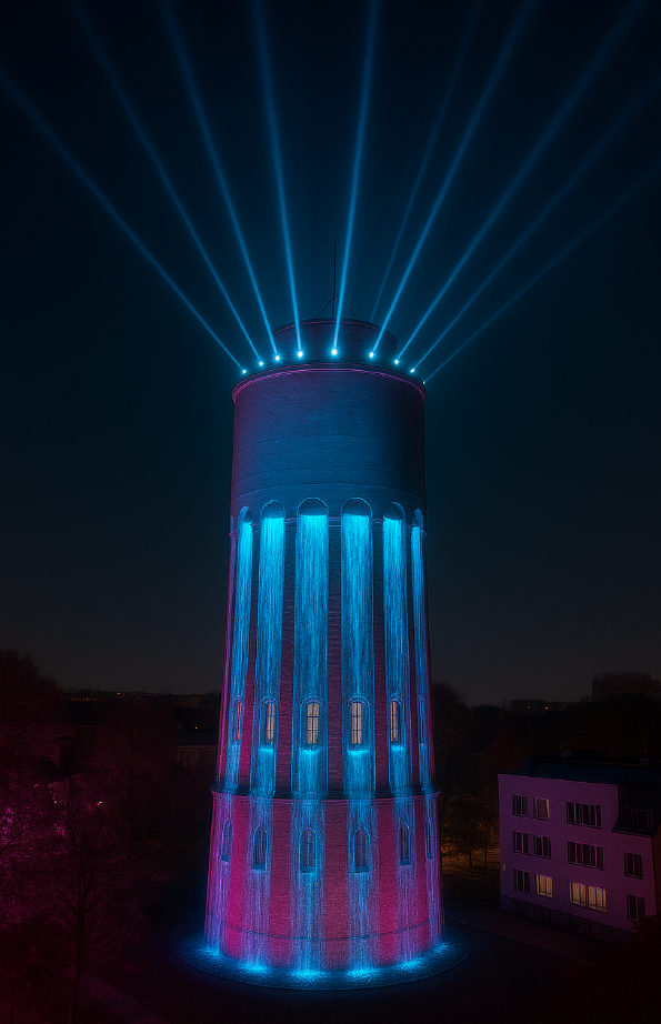 Šiauliai jubiliejinius metus pasitinka audivizualine instaliacija „Aušra. Bundantis jautis“