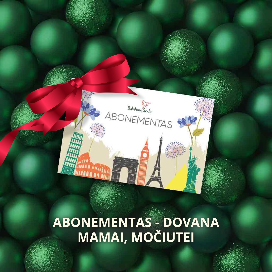 Babilono sodų abonementas