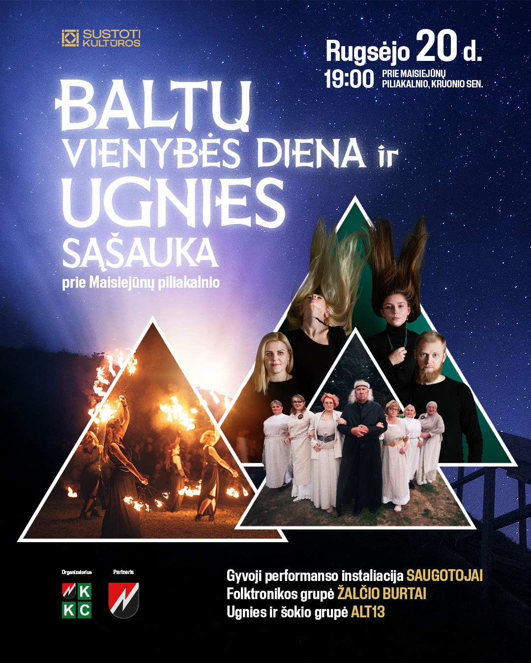 Baltų vienybės diena ir ugnies sąšauka prie Maisiejūnų piliakalnio