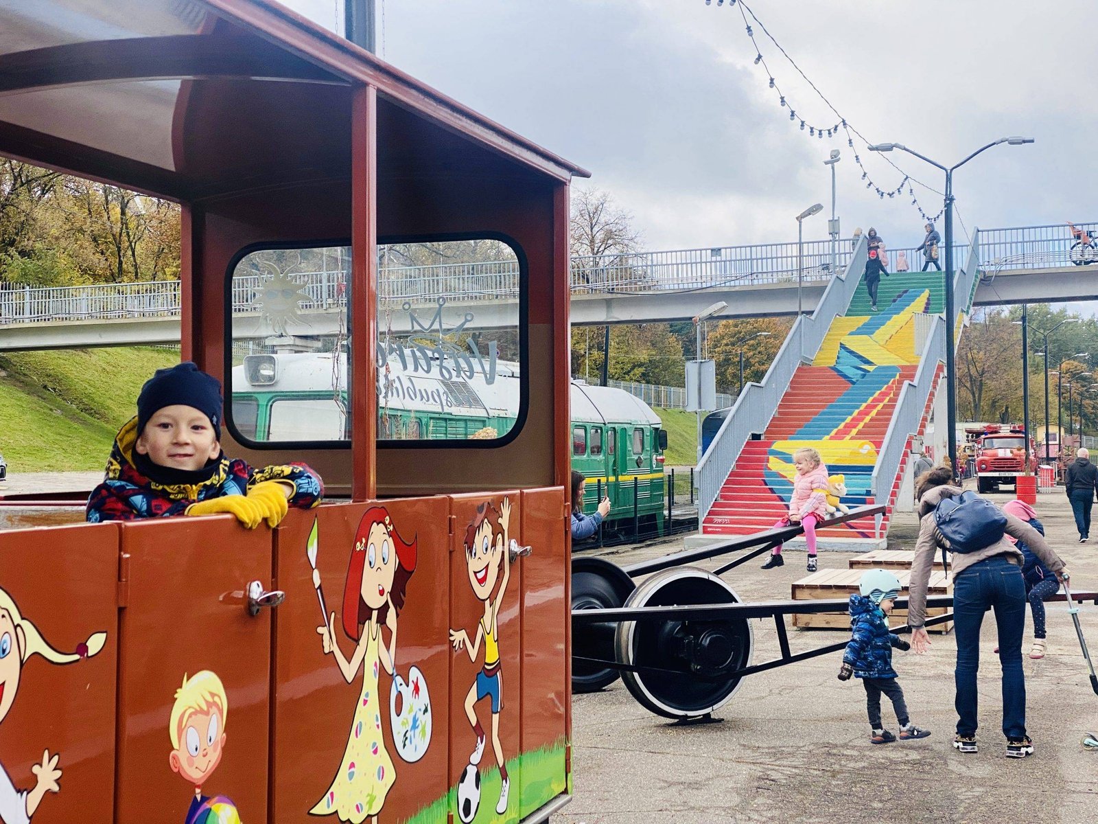Įdomiausi technikos objektai Lietuvoje. Bėgių parkas