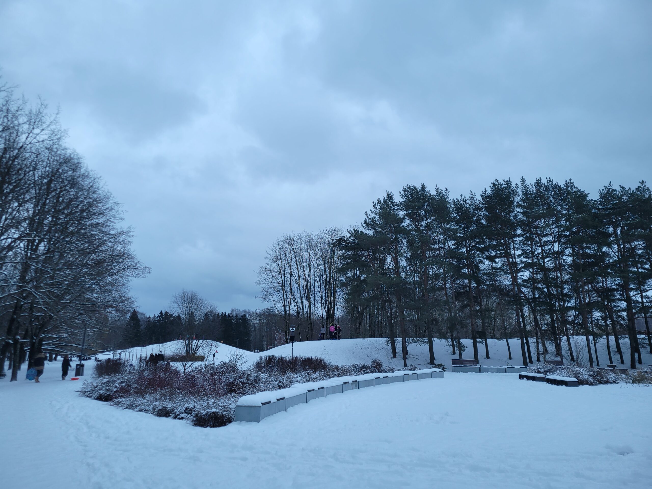 Žiemos pramogos Kaune Draugystės parke