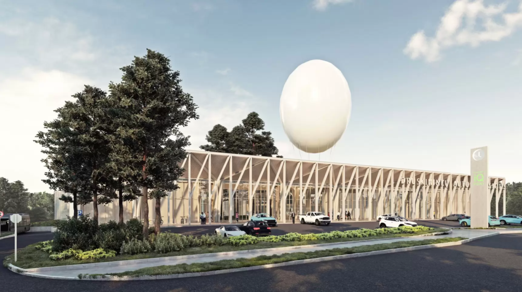 Druskininkuose - unikali naujovė: balionas kils nuo autobusų stoties stogo