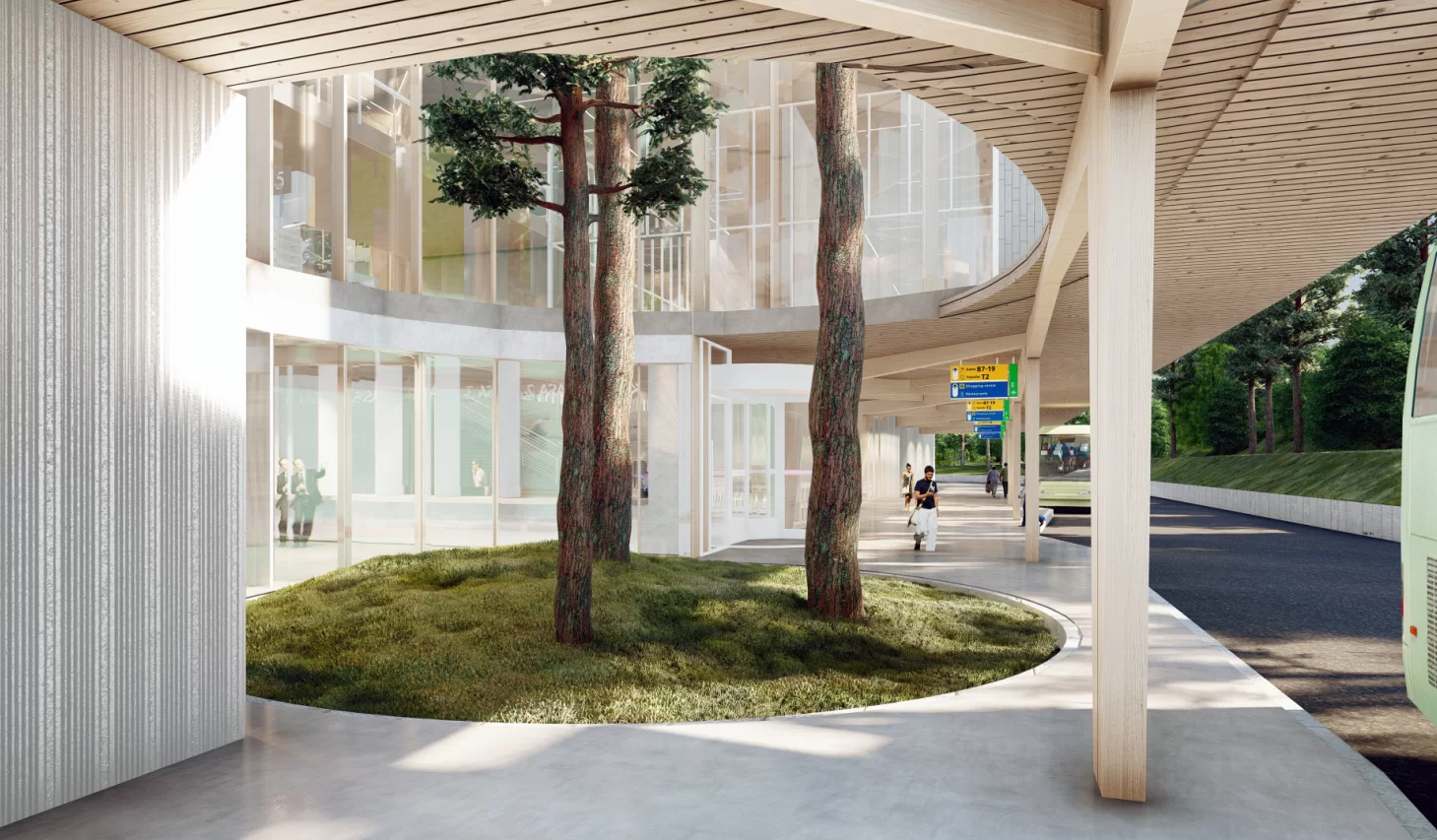 Naujas Druskininkų autobusų stoties projektas