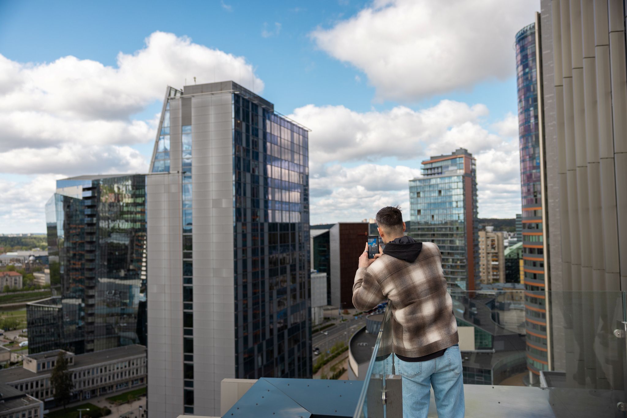 Ekspedicija į dangoraižius Vilniuje