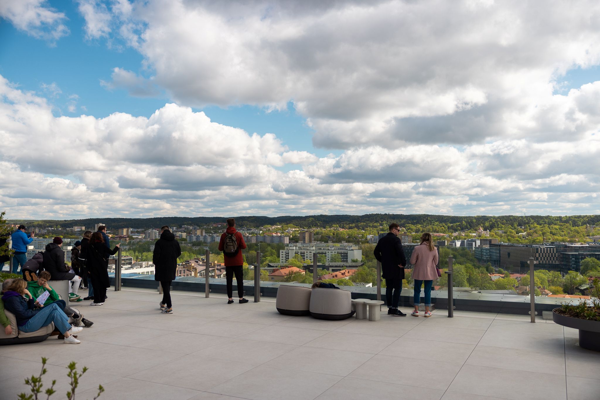 Ekspedicija į dangoraižius Vilniuje