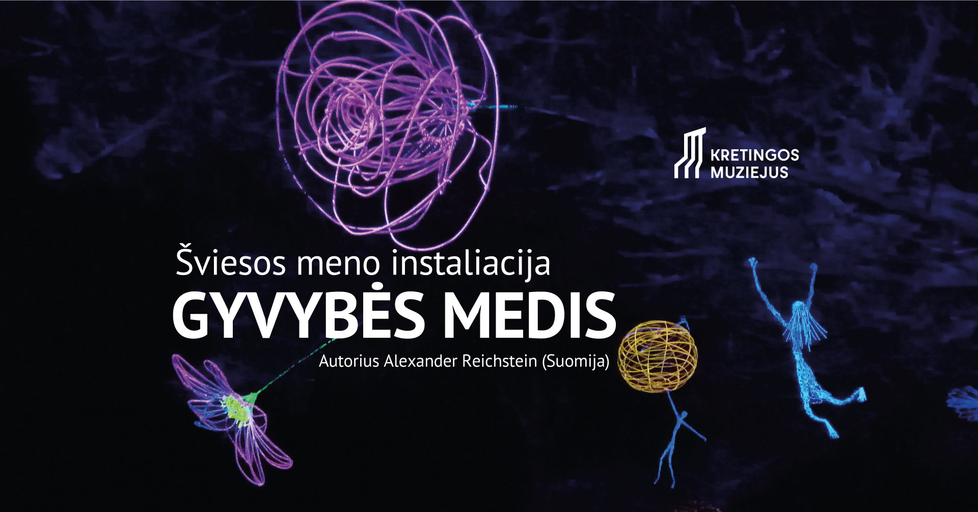 Kretingos muziejaus Žiemos sode rojaus spalvomis pražydo Gyvybės medis