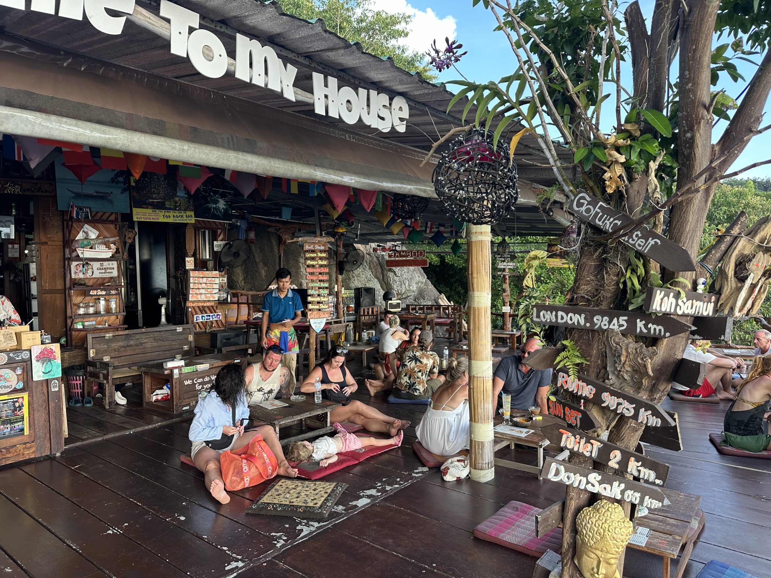 Koh Phangan su vaikais