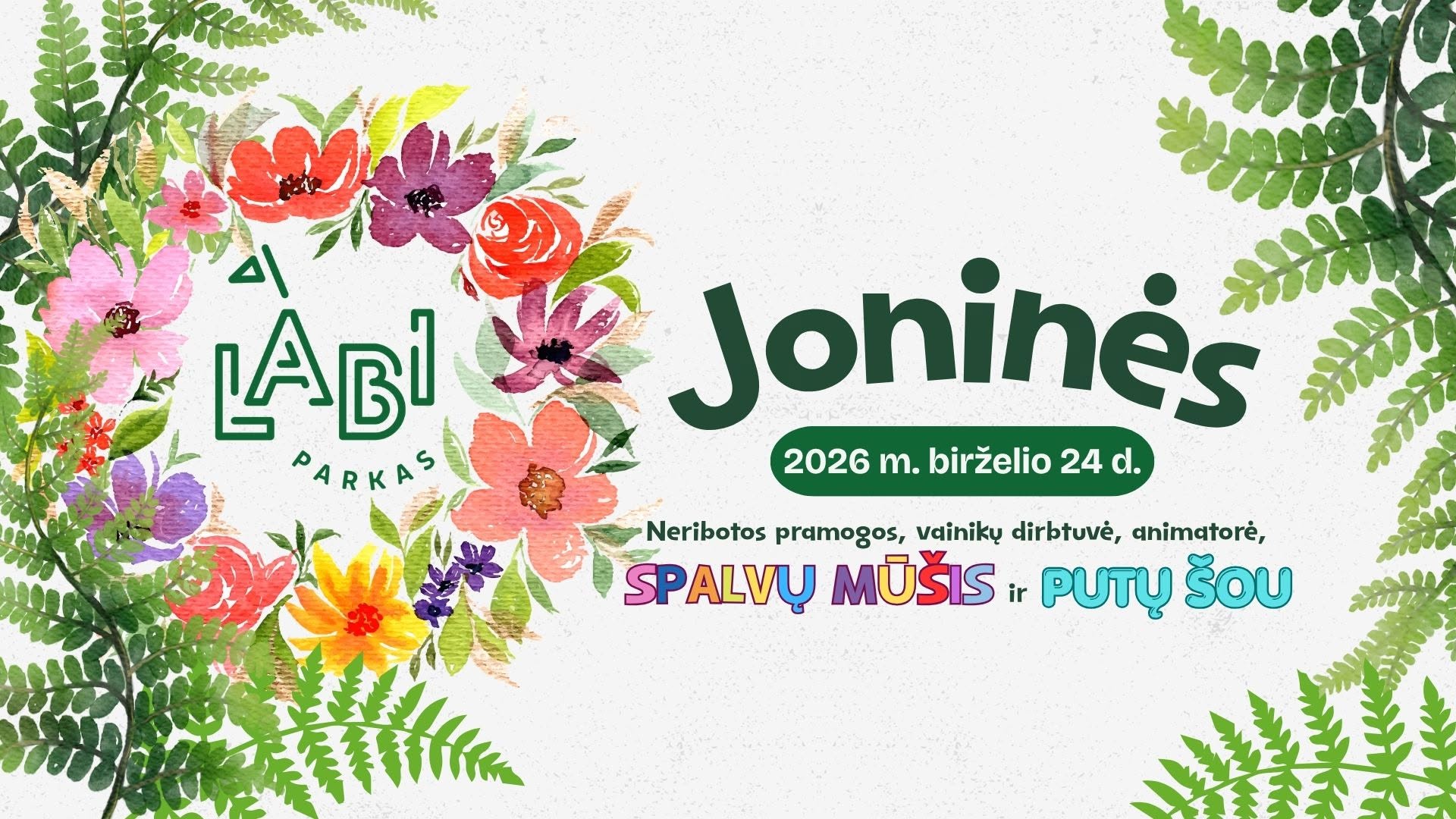 Joninės LABI parke