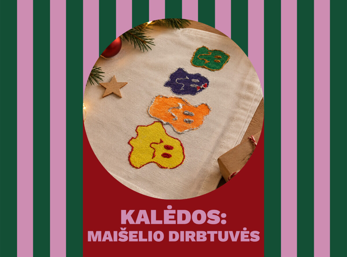 Kalėdinio maišelio dirbtuvės