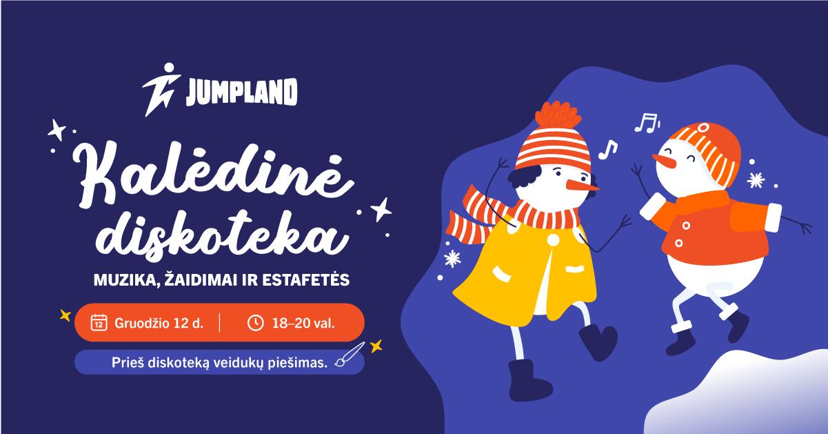 Kalėdinė diskoteka JUMPLAND