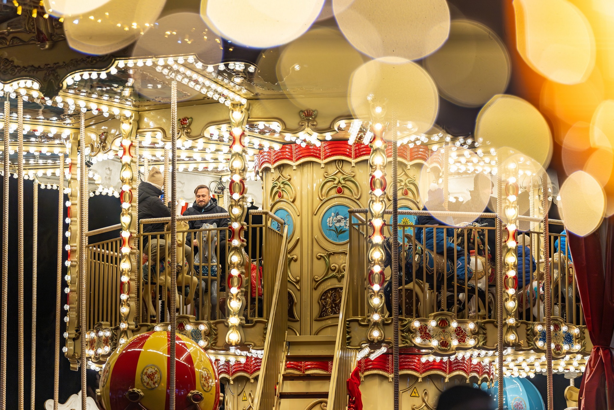 Kalėdinė karuselė Vilniuje