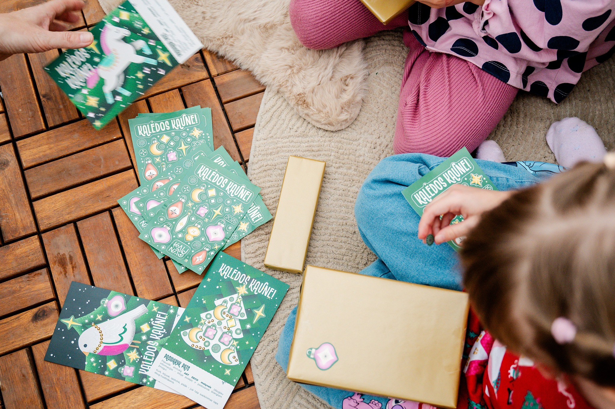 Nemokamos kūrybinės kalėdinės dirbtuvės Kaune 2025