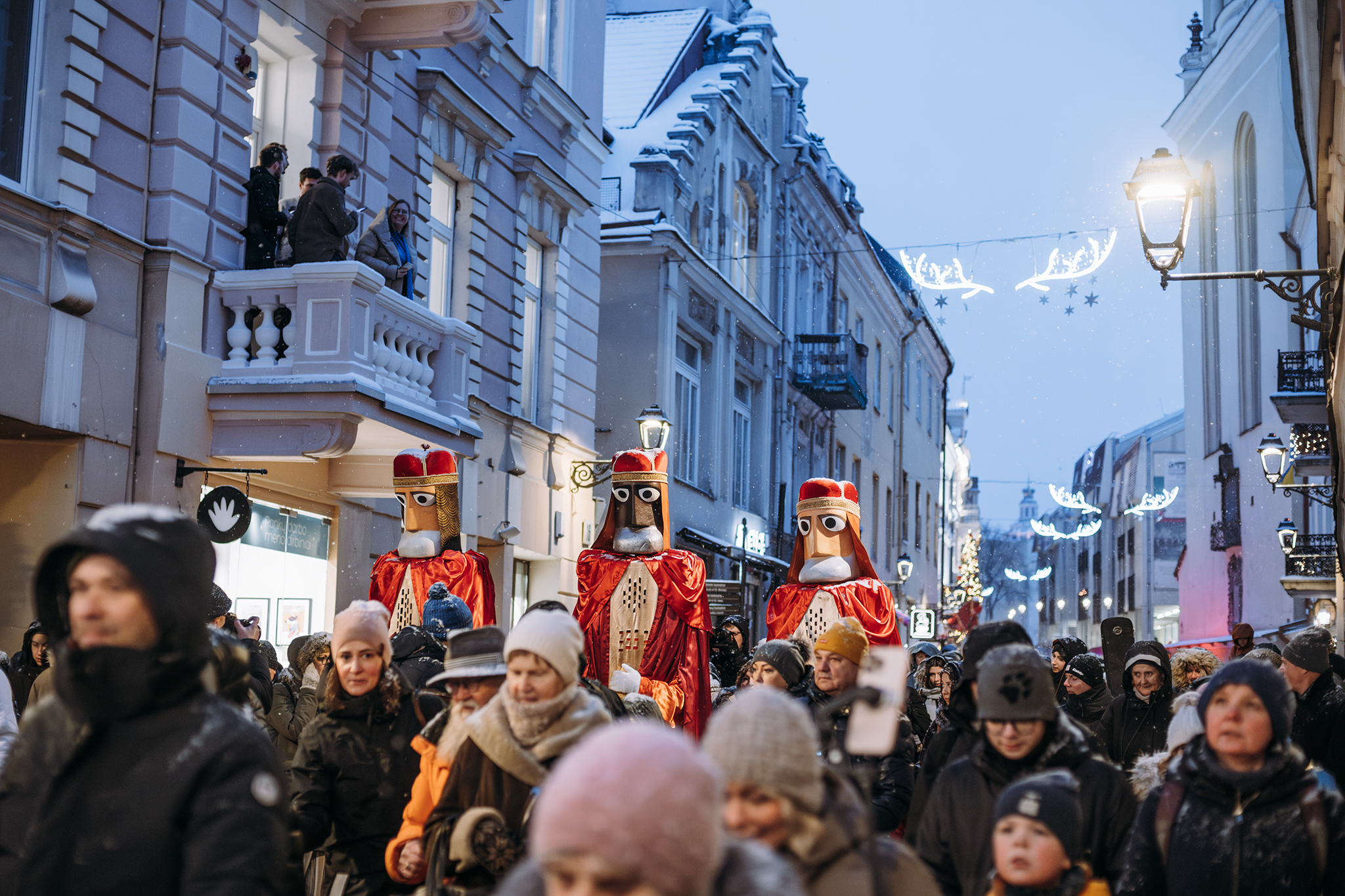 Kalėdinį laiką Vilniuje užbaigs Trijų Karalių šventė