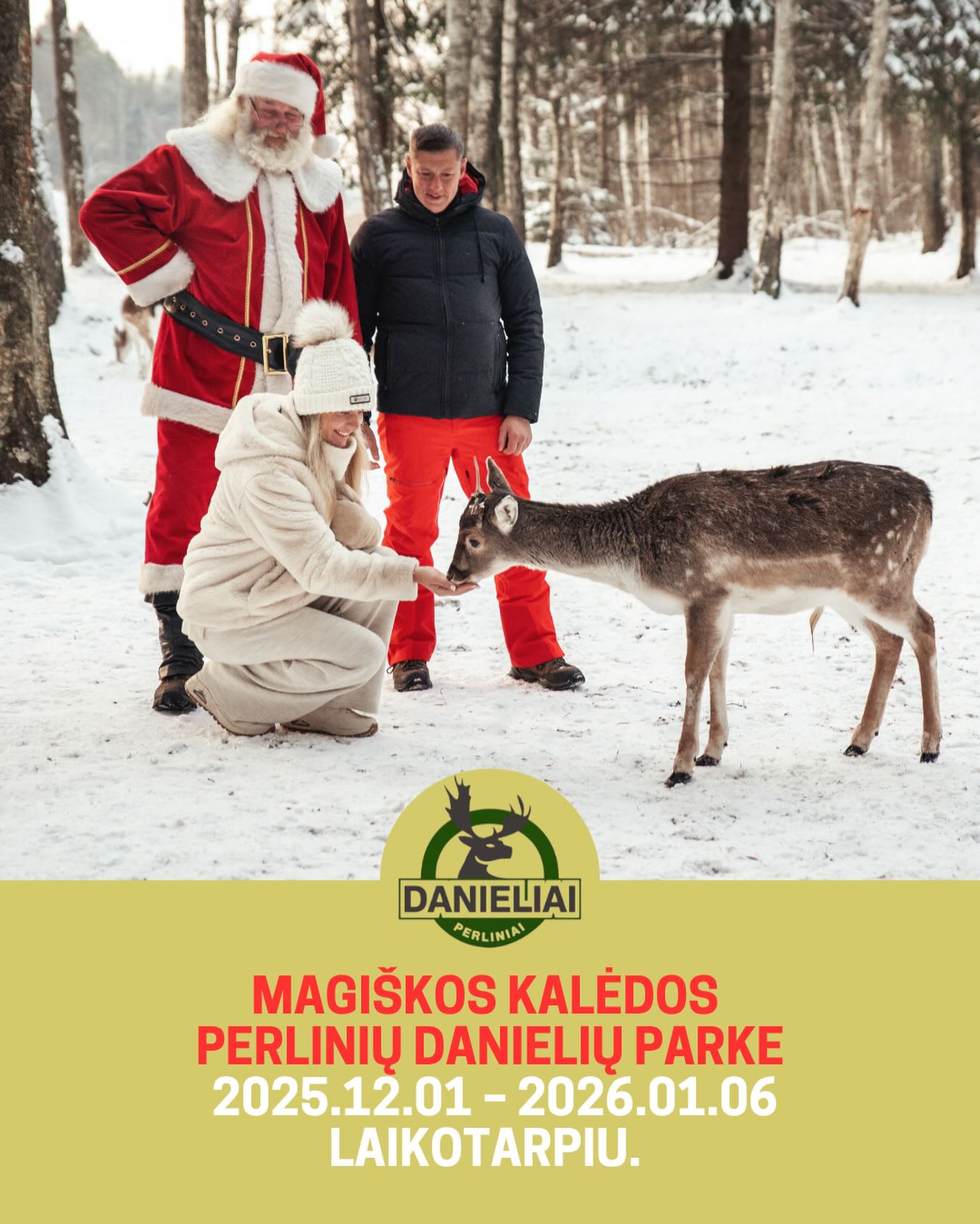 Magiškos Kalėdos Perlinių Danielių parke 2025