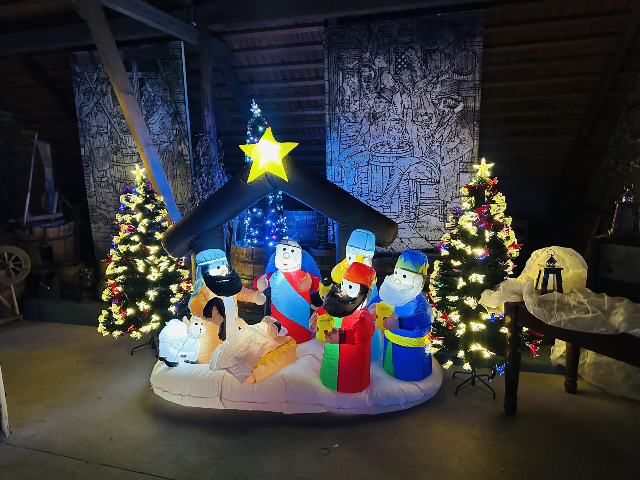 Šviesų festivalis Bistrampolio dvare 2025