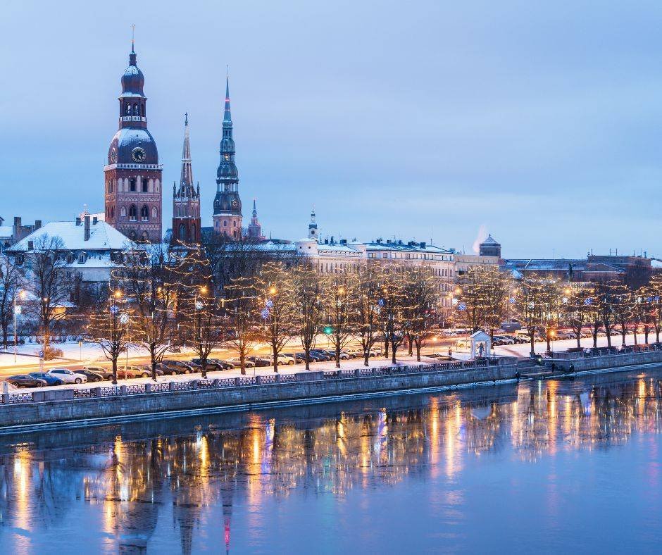 Kalėdos Rygoje 2025