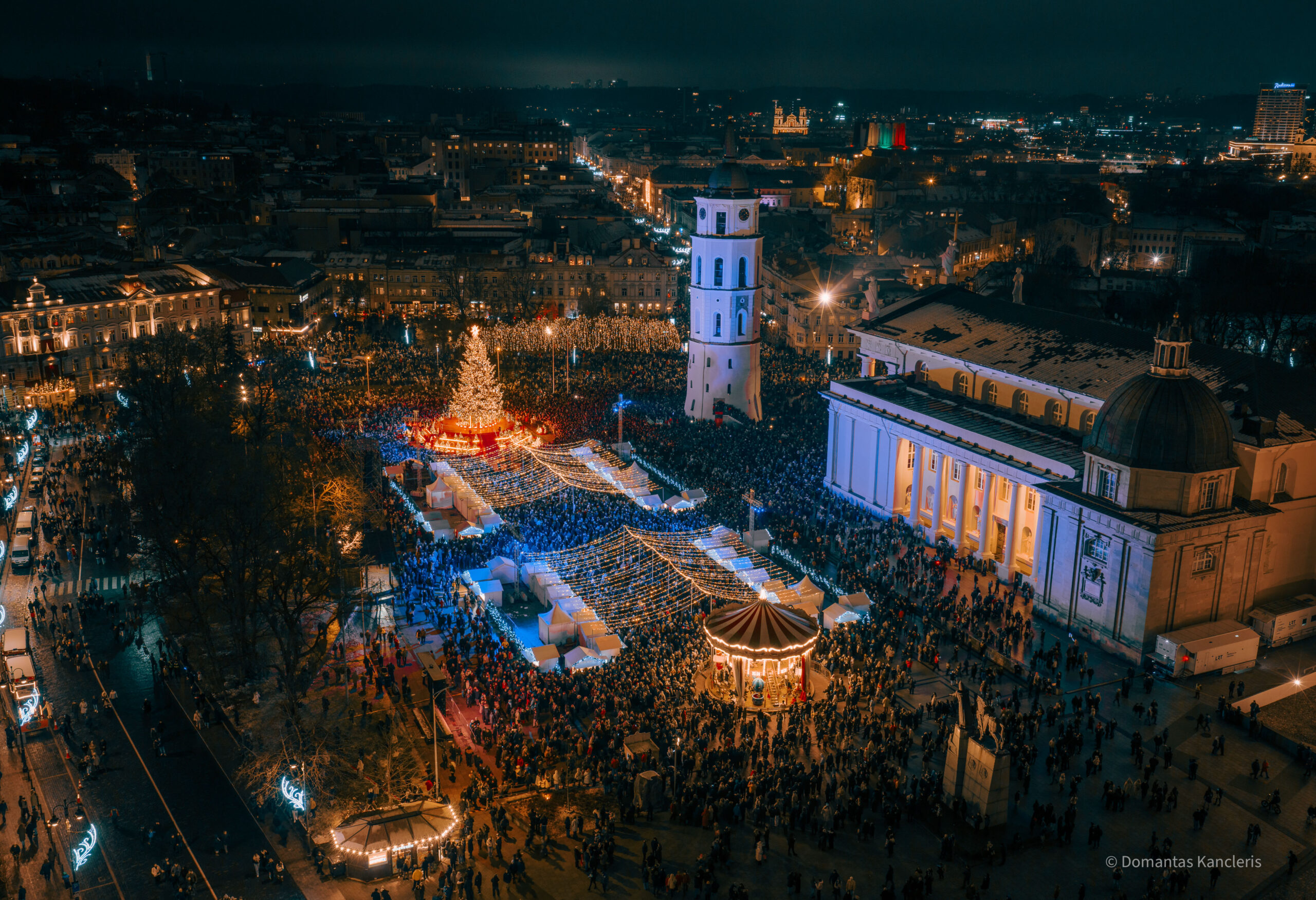 Kalėdos Vilniuje 2025 (nuotr. autorius Domantas Kancleris)