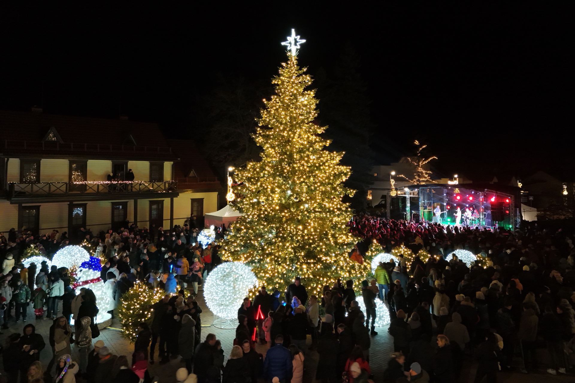Birštono Kalėdų eglutė 2025