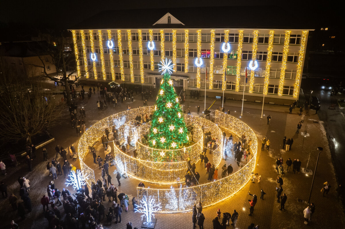 Širvintų Kalėdų eglutė 2025