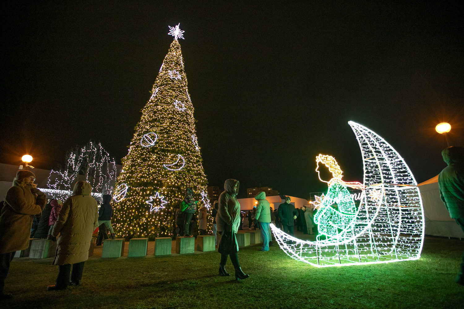 Utenos Kalėdų eglutė 2025