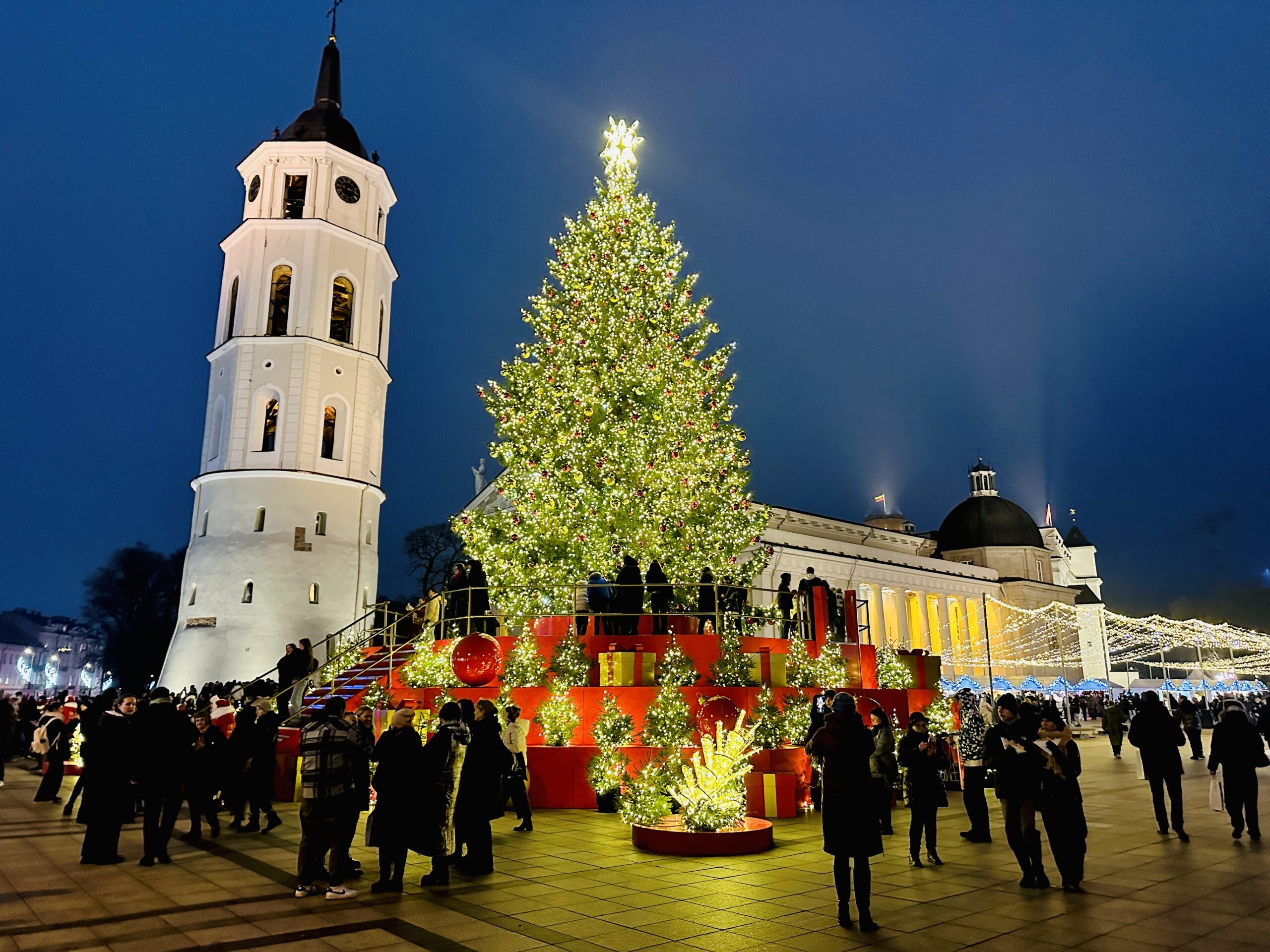 Gražiausios eglutės Lietuvoje 2025. Vilnius