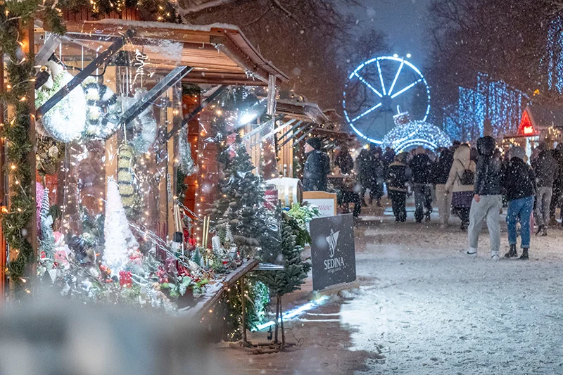 Kalėdinė mugė Ščecine (nuotr. kolorowaaleja.pl)