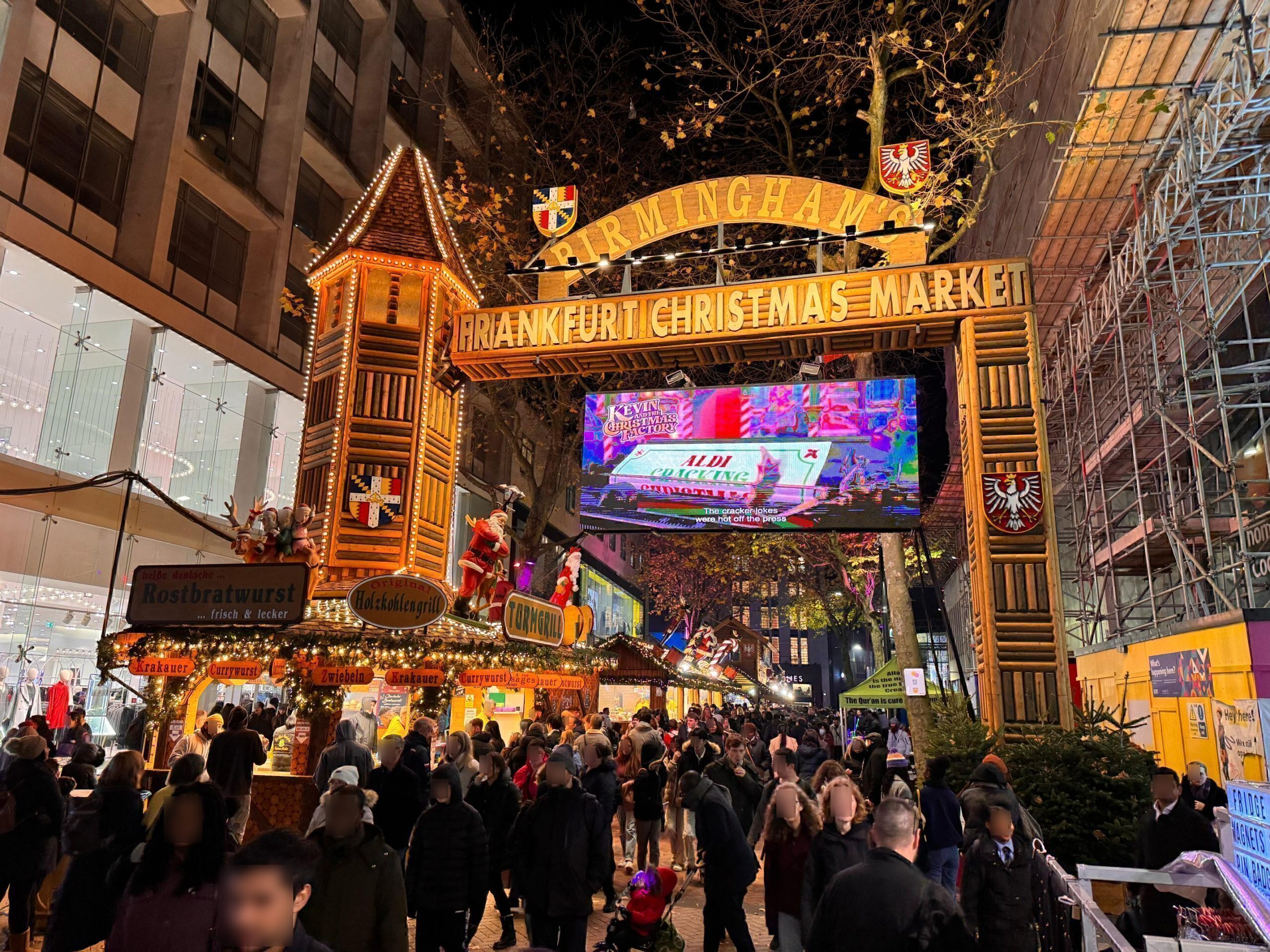 Frankfurto Kalėdinė mugė Birmingeme