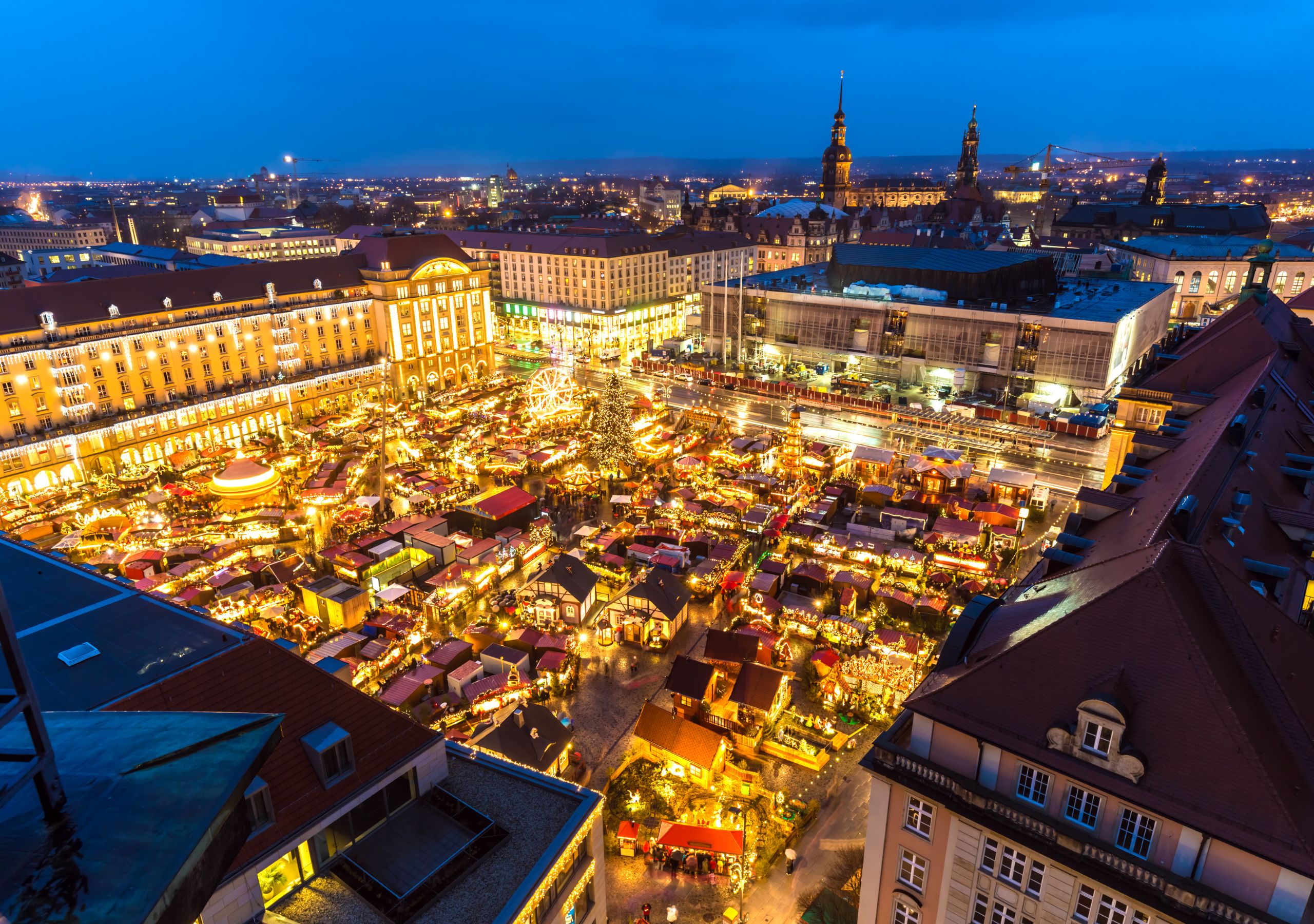 Įspūdinga Kalėdinė mugė Drezdene