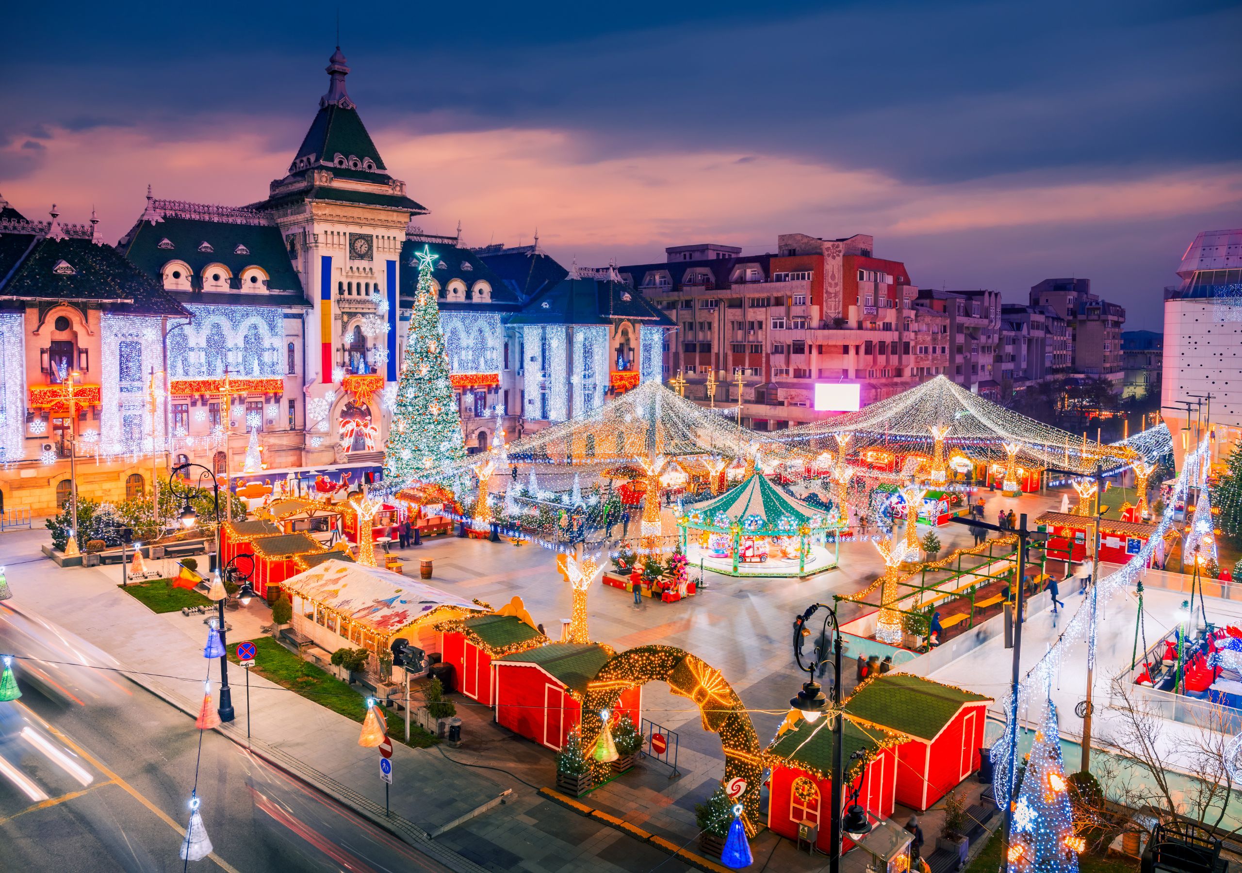 Kalėdų mugė Rumunija Krajovoje