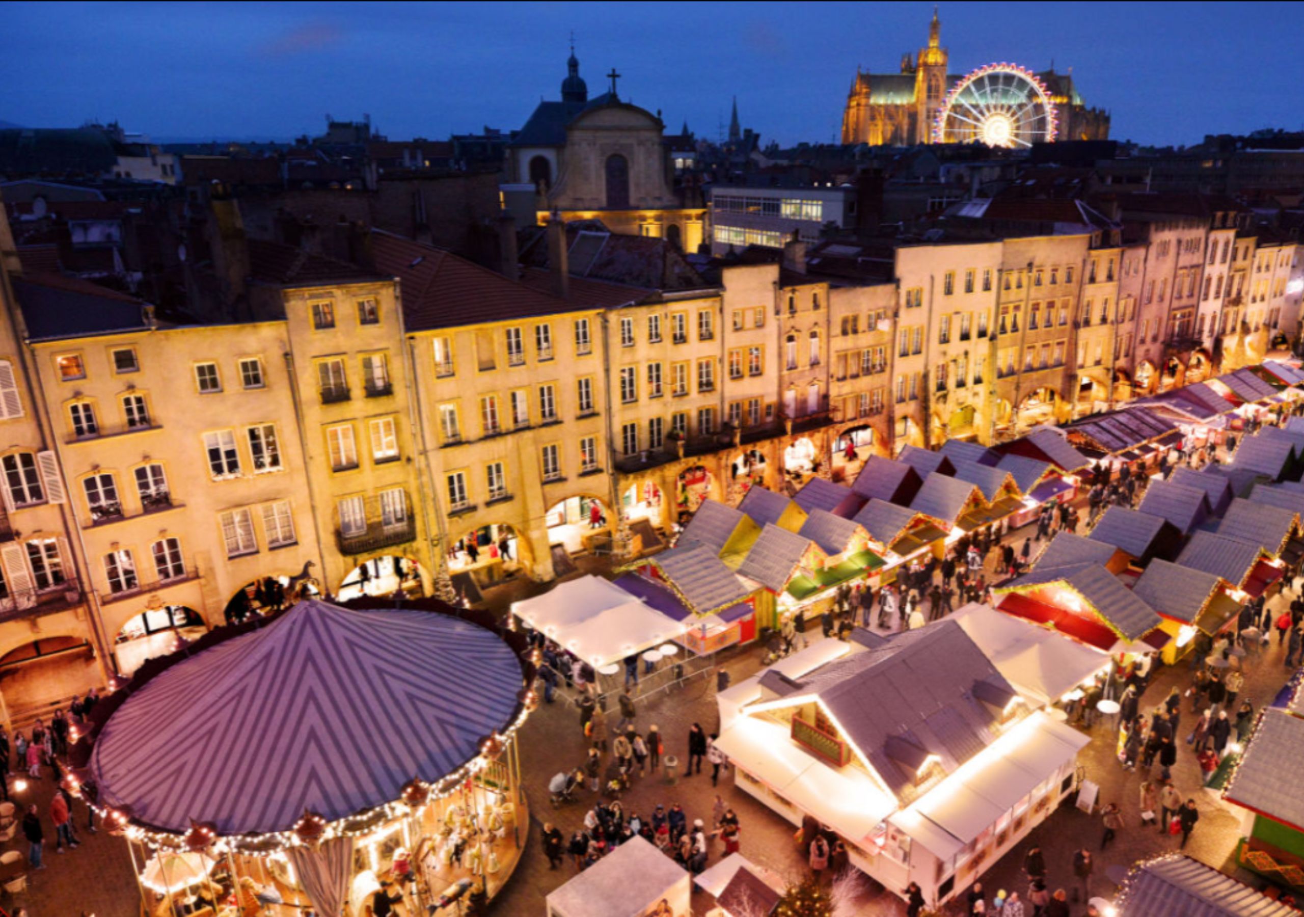 Kalėdinė mugė Prancūzija, Mecas