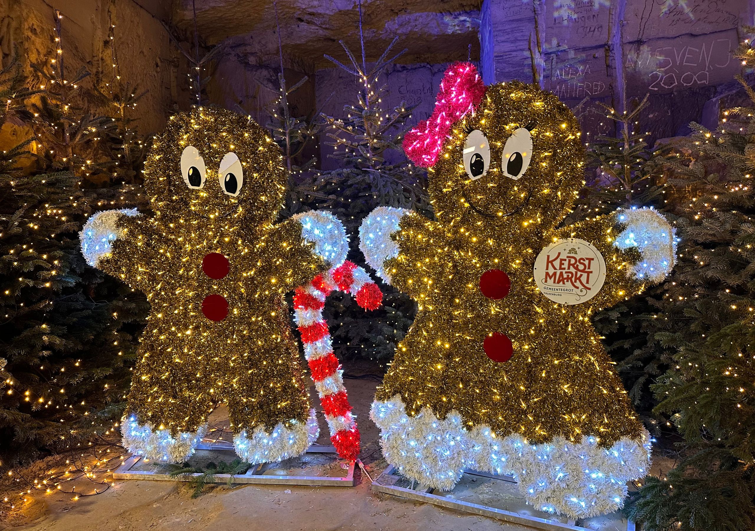 Išskirtinė Kalėdinė mugė Valkenburge po žeme