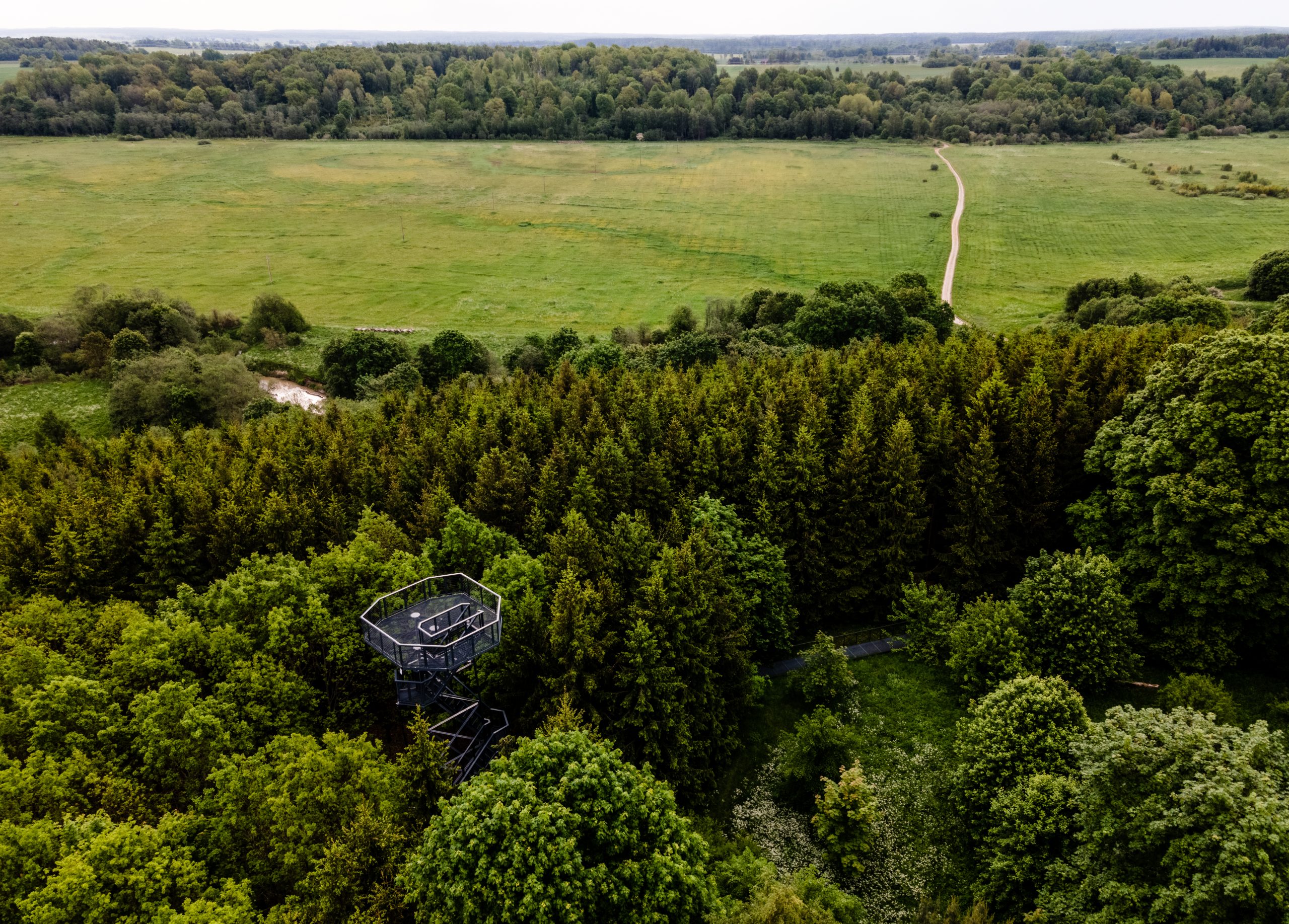 Kalnalio apžvalgos bokštas (nuotr. Kretingos rajono TIC)