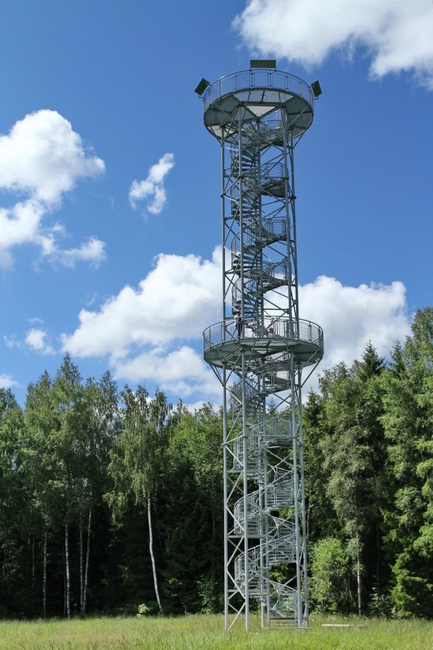 Kamanų apžvalgos bokštas (nuotr. iš Akmenės rajono sav.)