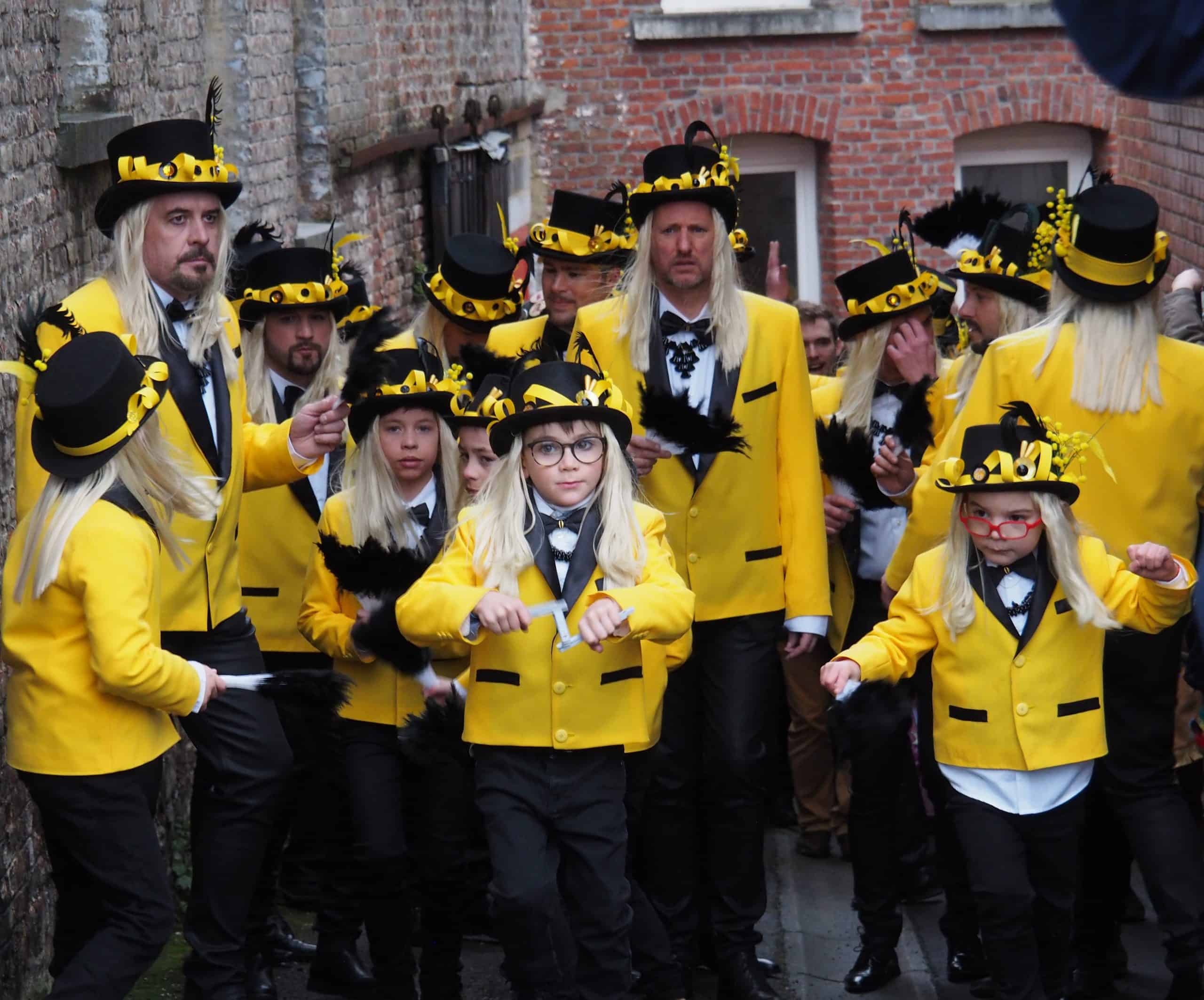 Binche eitynės - karnavalas Belgijoje