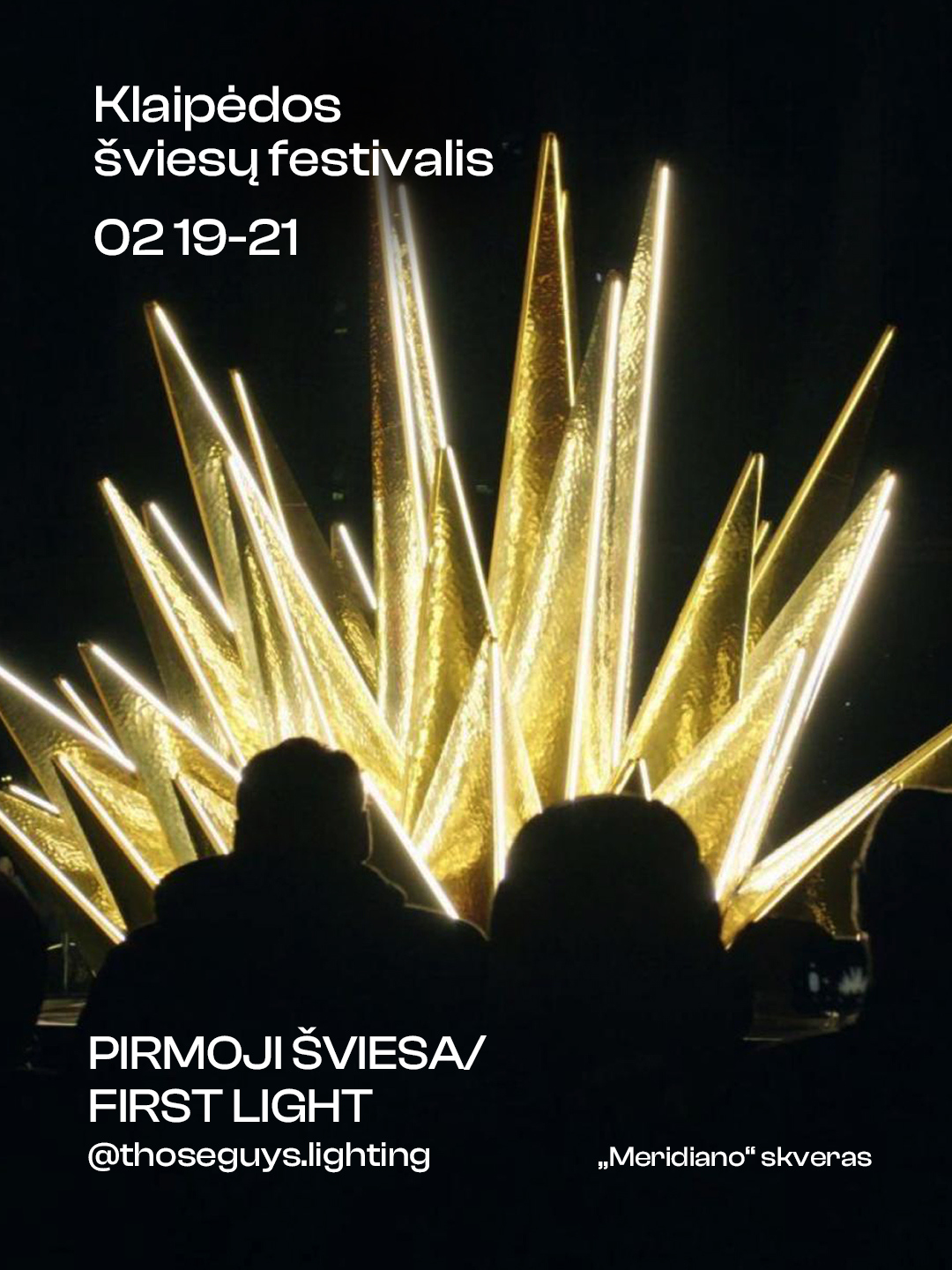 Audiovizualinė instaliacija „Pirmoji šviesa“