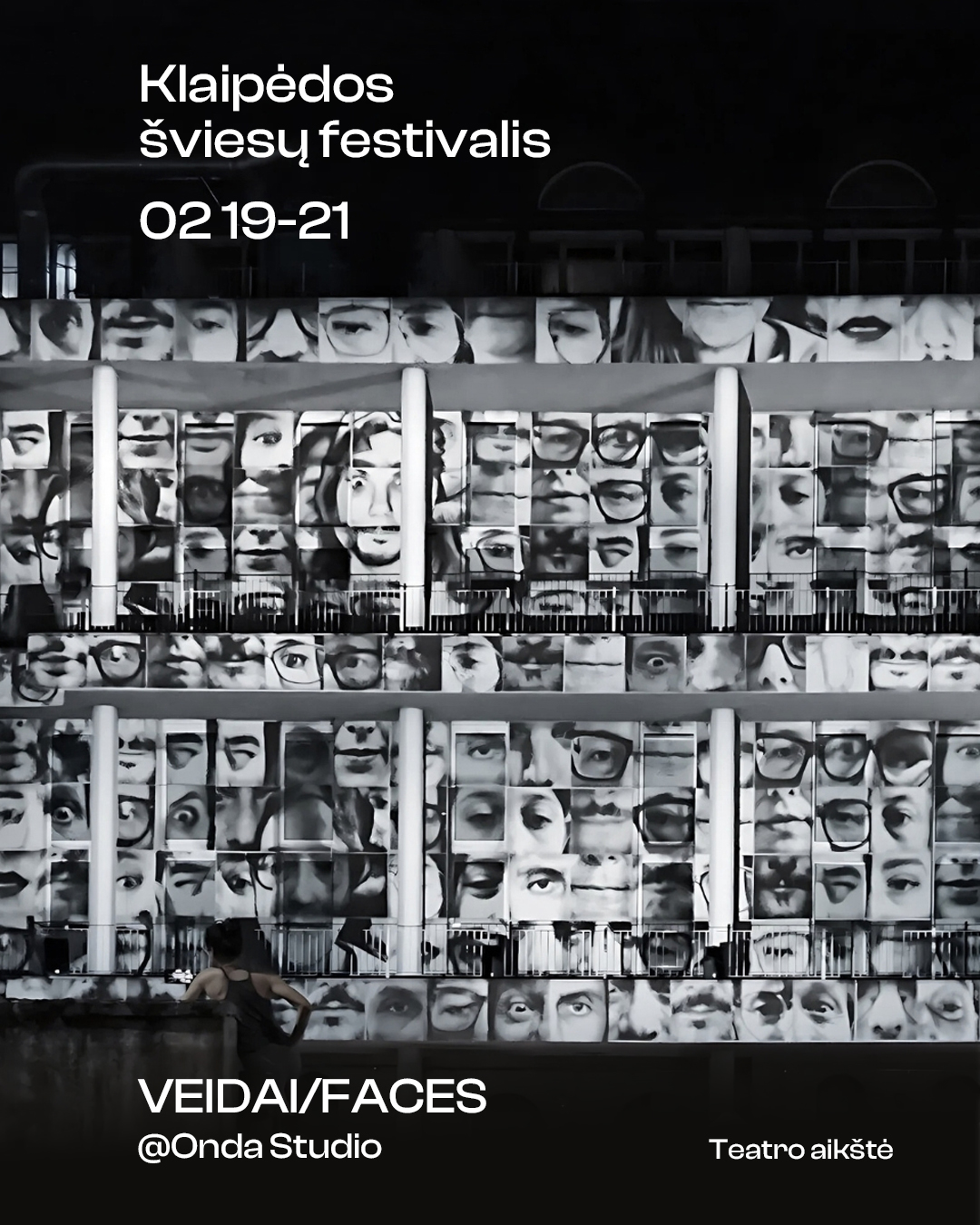 Tu - meno kūrinio dalis. Projektas „Veidai“