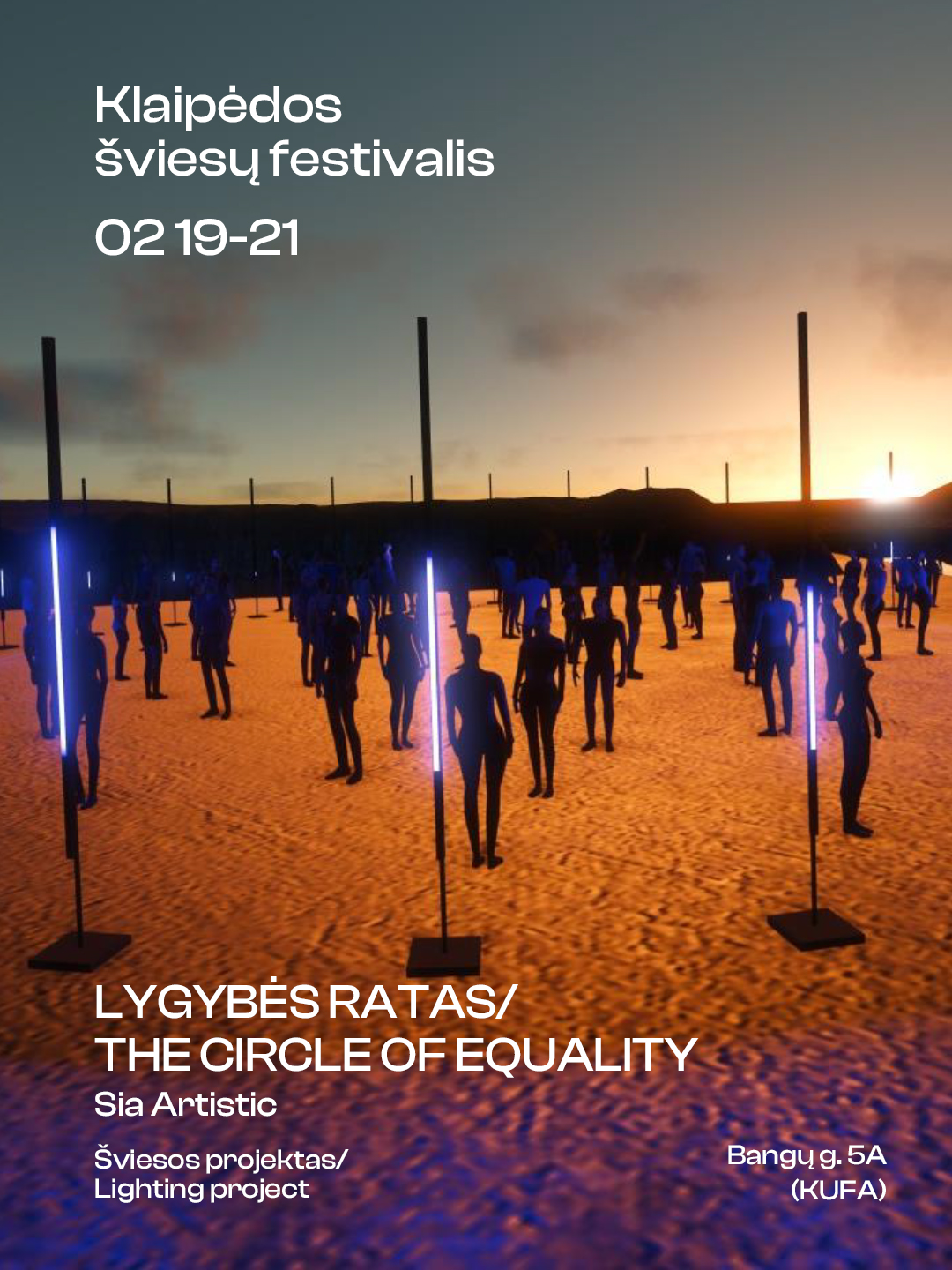 Šviesos projektas „Lygybės ratas“