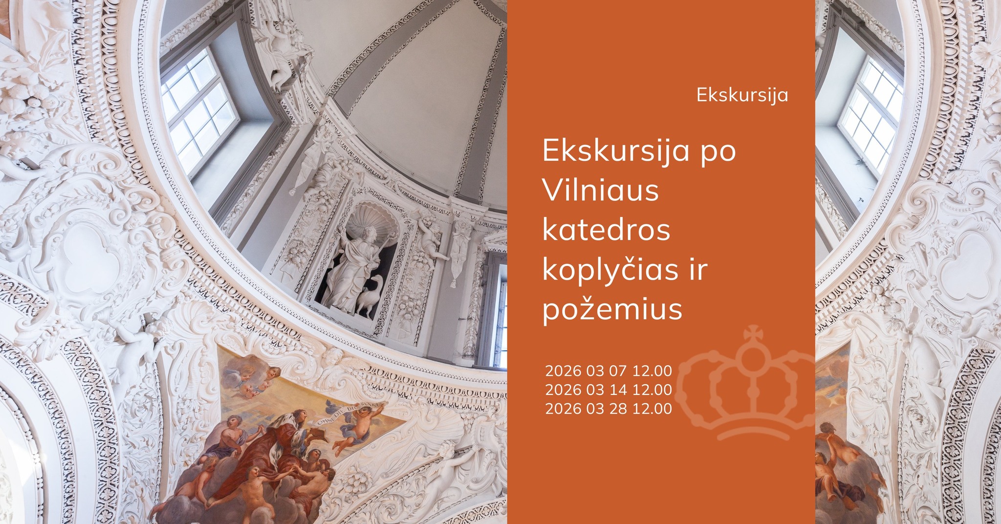 Ekskursija po Vilniaus katedros koplyčias ir požemius