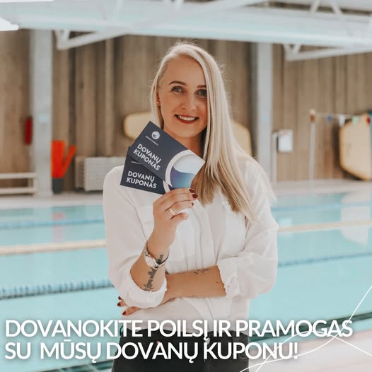 Kupiškio baseino dovanų kuponas