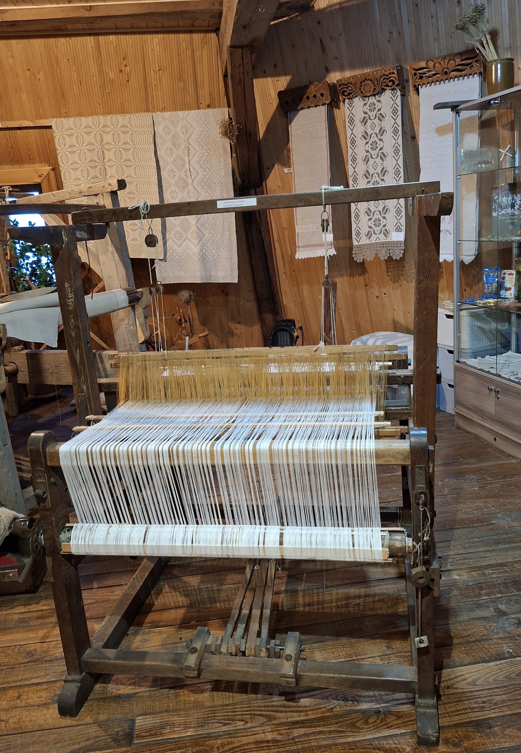 Linų muziejus ekspozicija