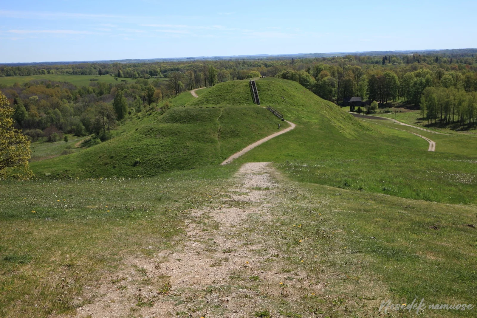 Medvėgalio piliakalnis (nuotr. iš „Nesėdėk namuose“ svetainės)