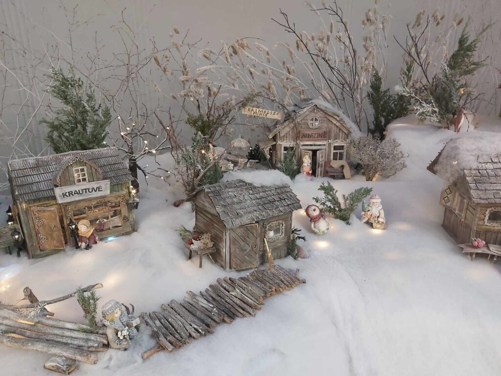 Panevėžio viešojoje bibliotekoje netradicinė nemokama erdvė: Kaimelis Minis sužavės visus