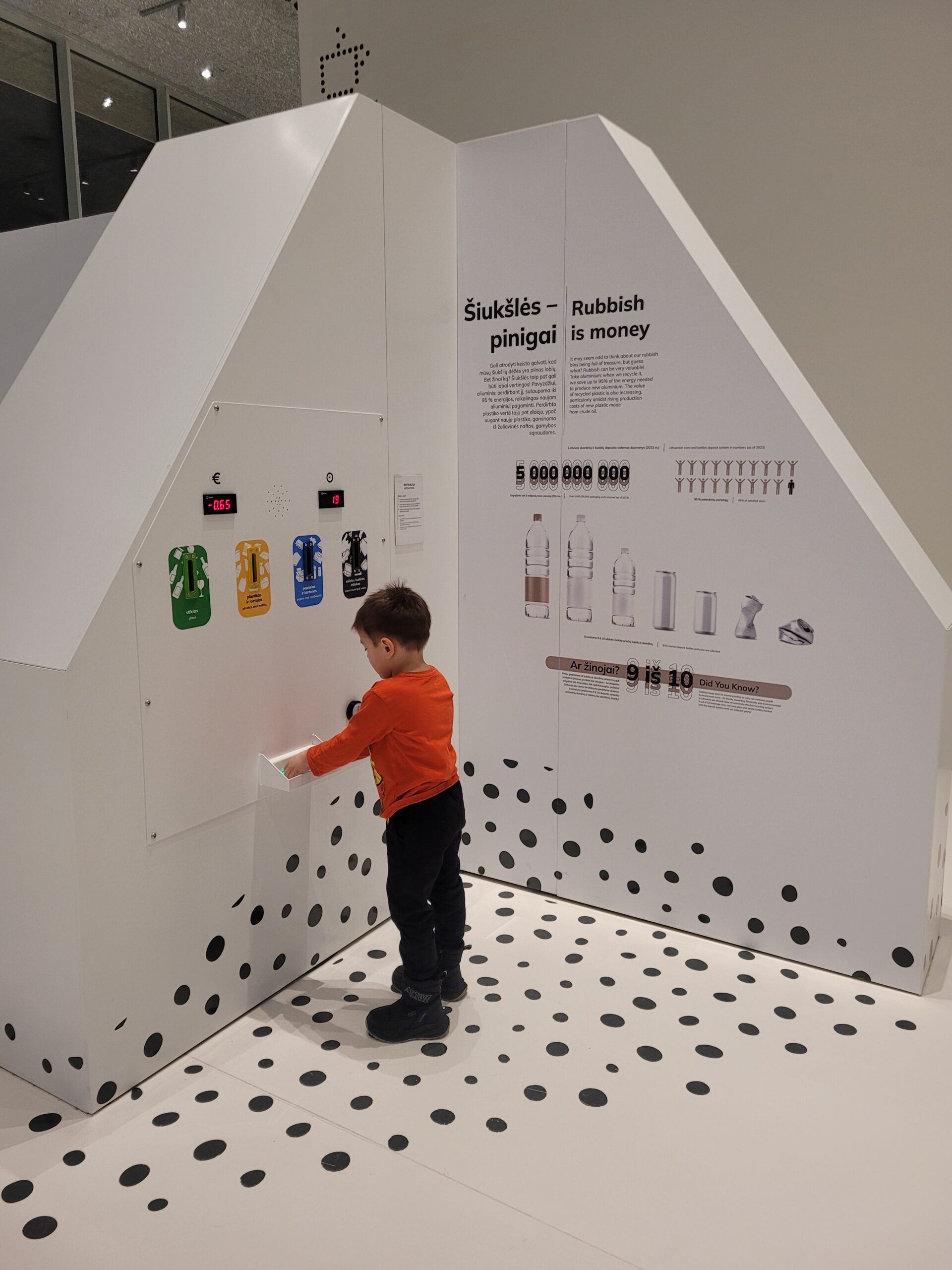 Ekspozicija apie rūšiavimą