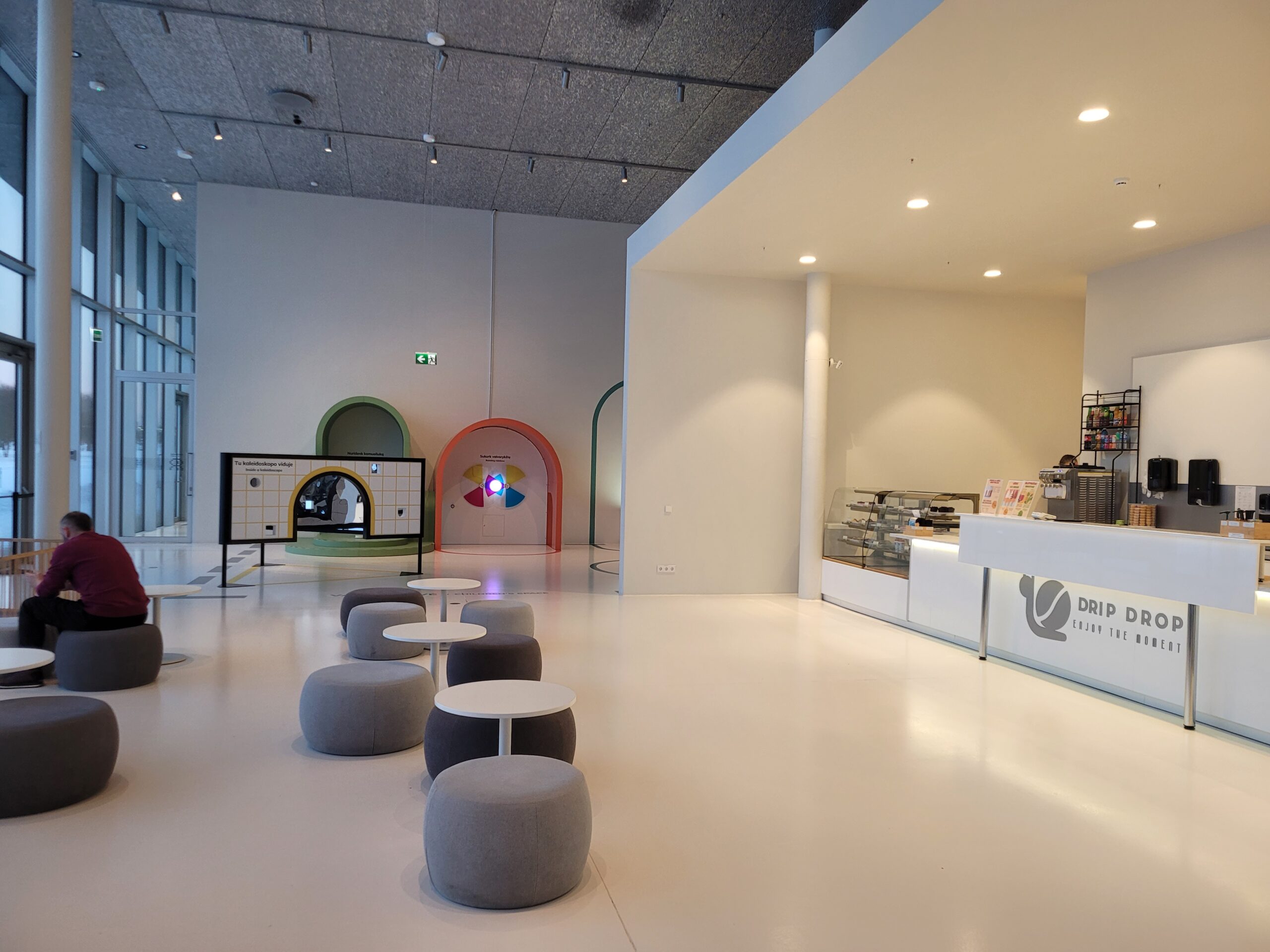 Poilsio erdvė Mokslo saloje