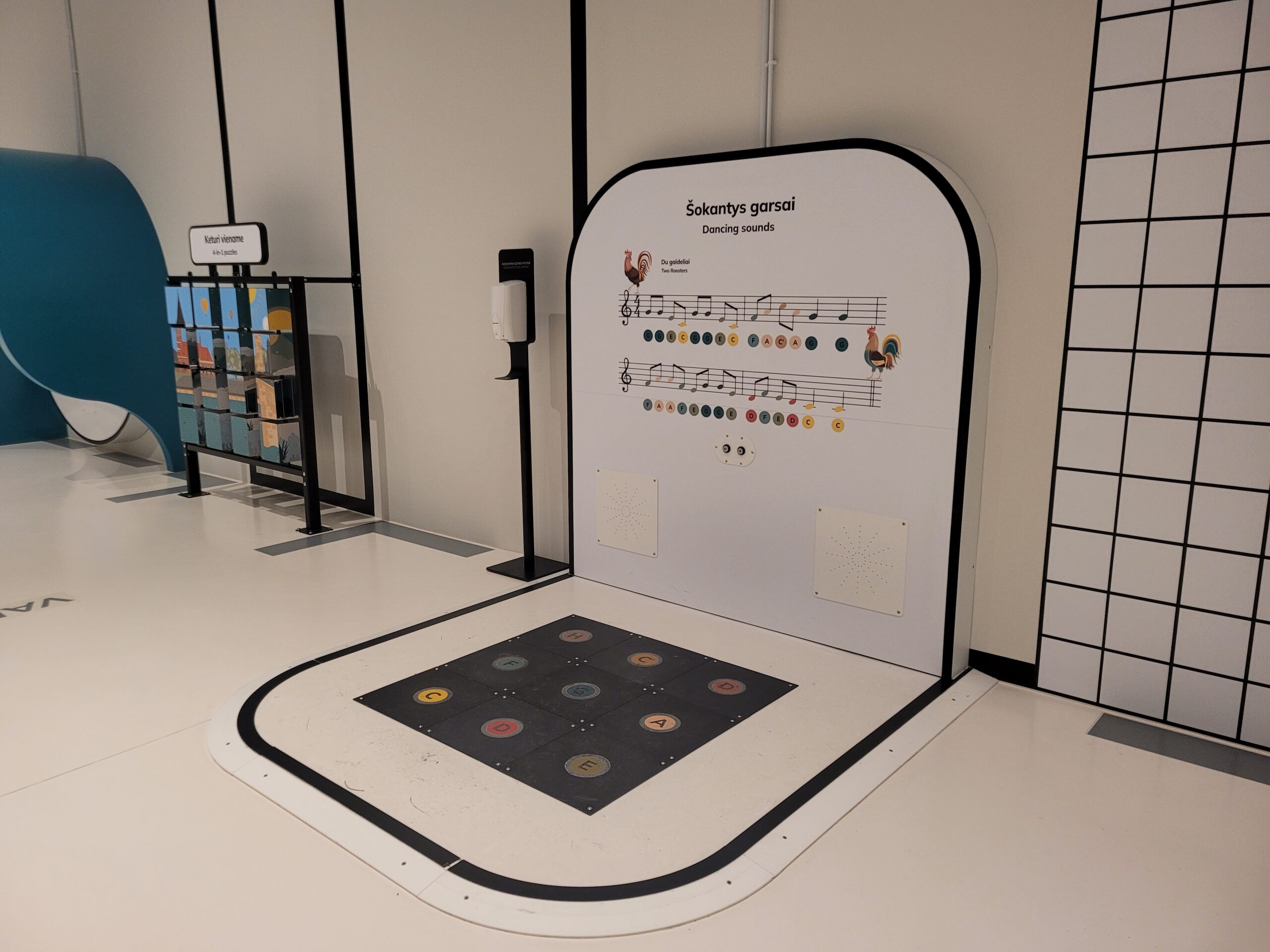 Interaktyvios ekspozicijos vaikams Mokslo saloje