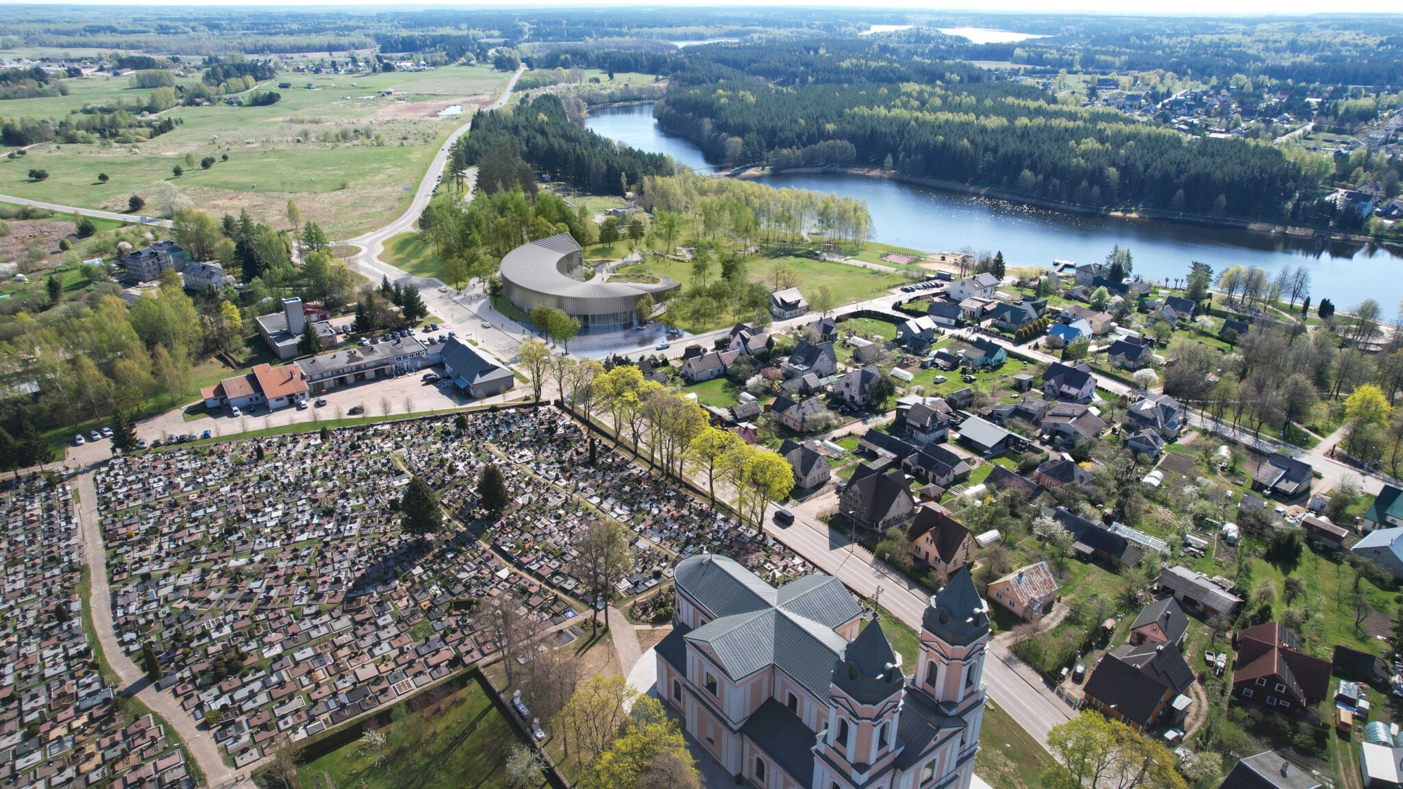 Molėtuose planuojamas Vandens pažinimo centras: pristatoma laimėjusio projekto idėja