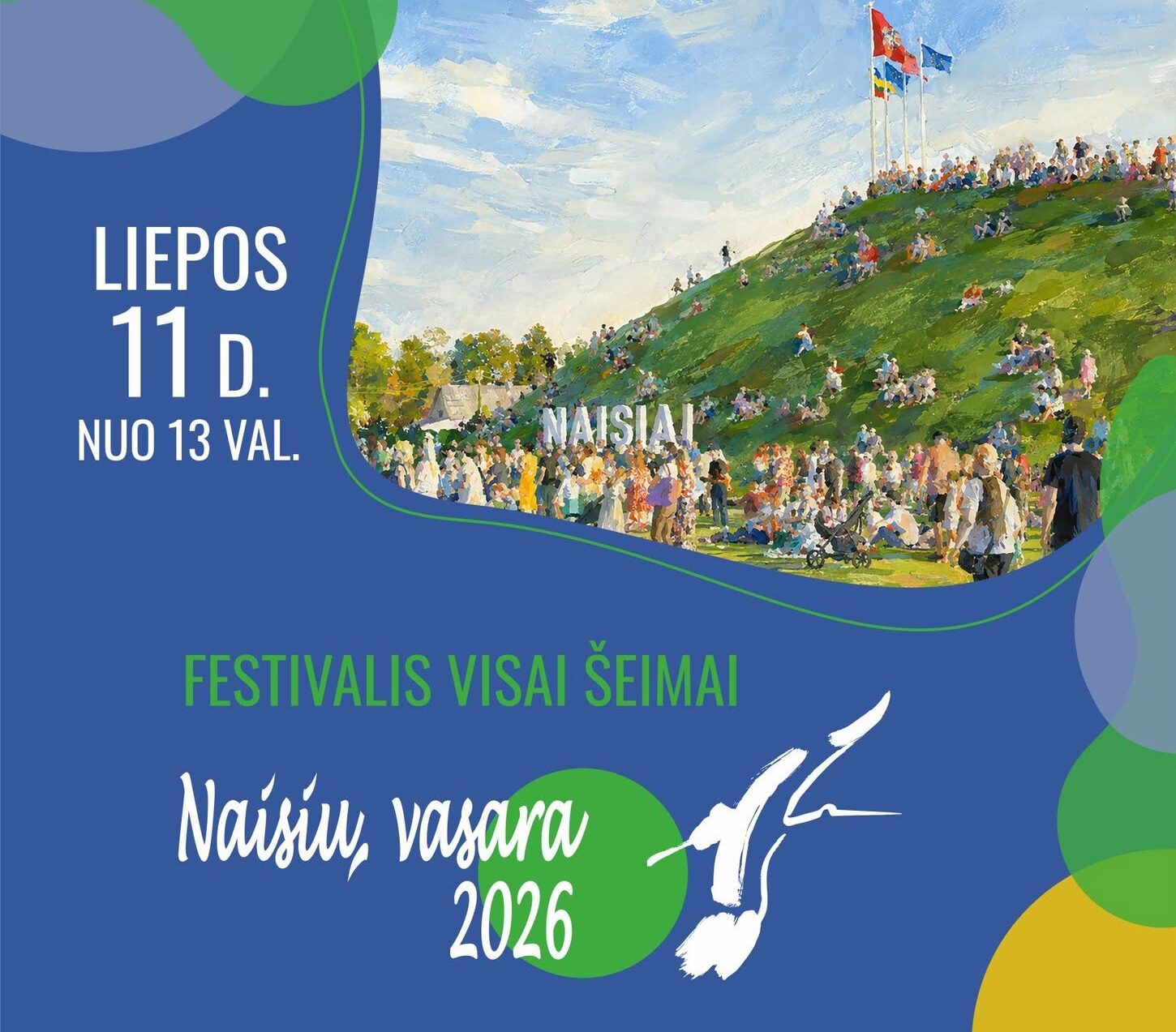 Festivalis visai šeimai „Naisių vasara 2026“