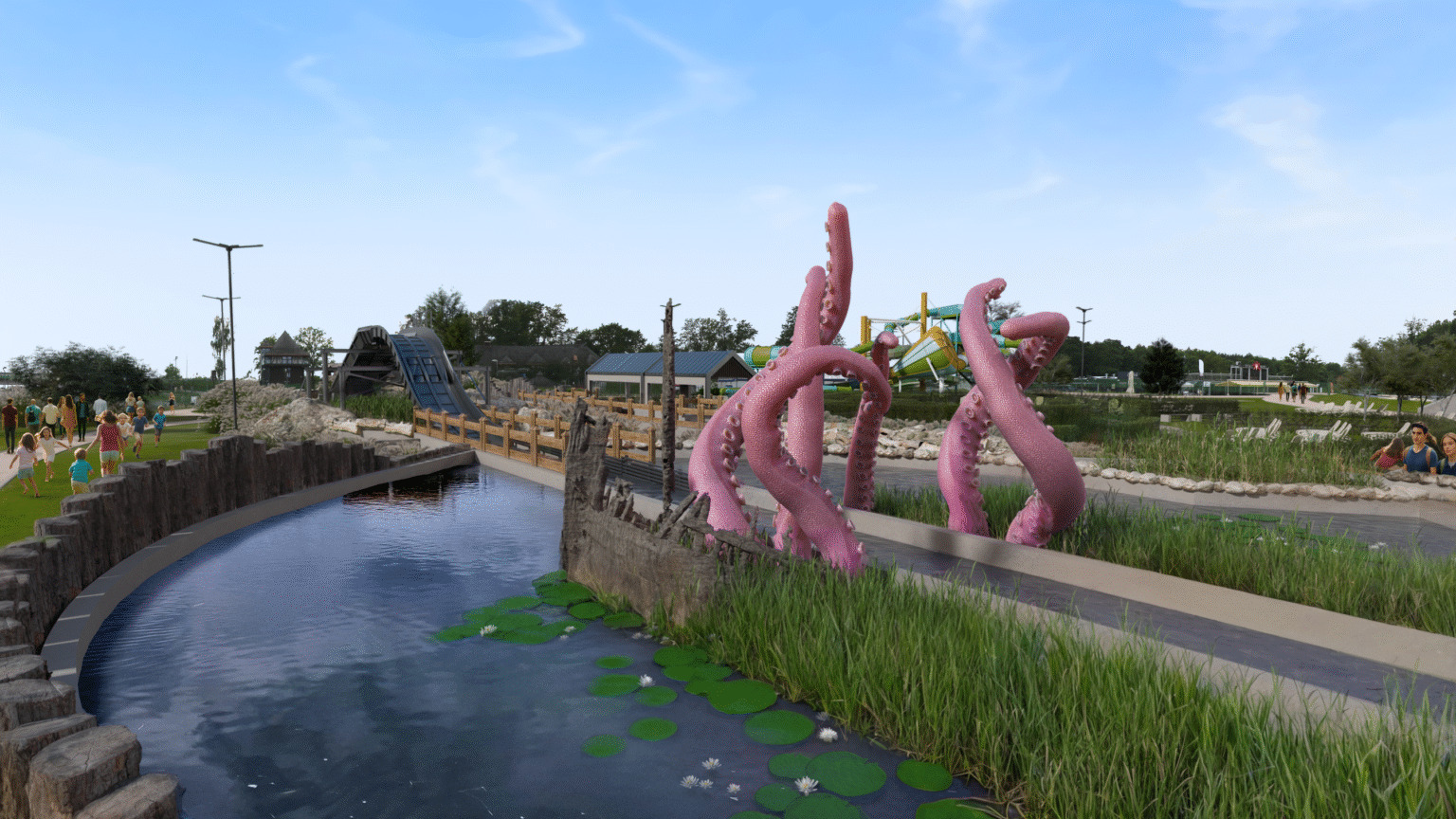 Naujas pramogų parkas prie Termų Uniejów-1