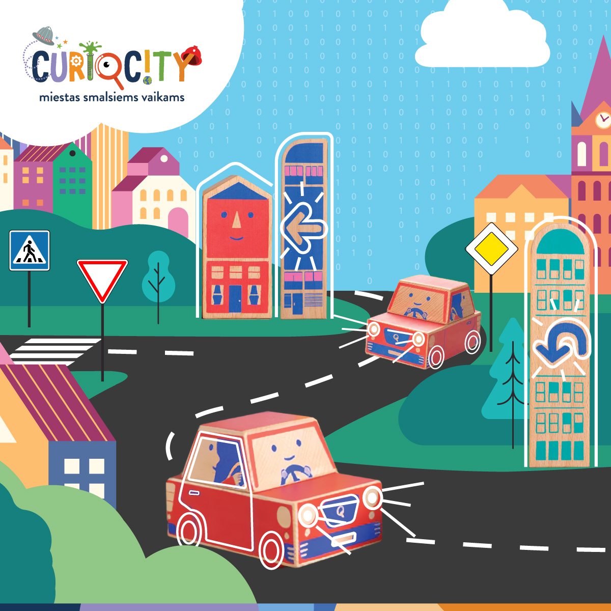 CurioCity Kaune: nemokama STEAM edukacija apie ateities miestą ir transportą