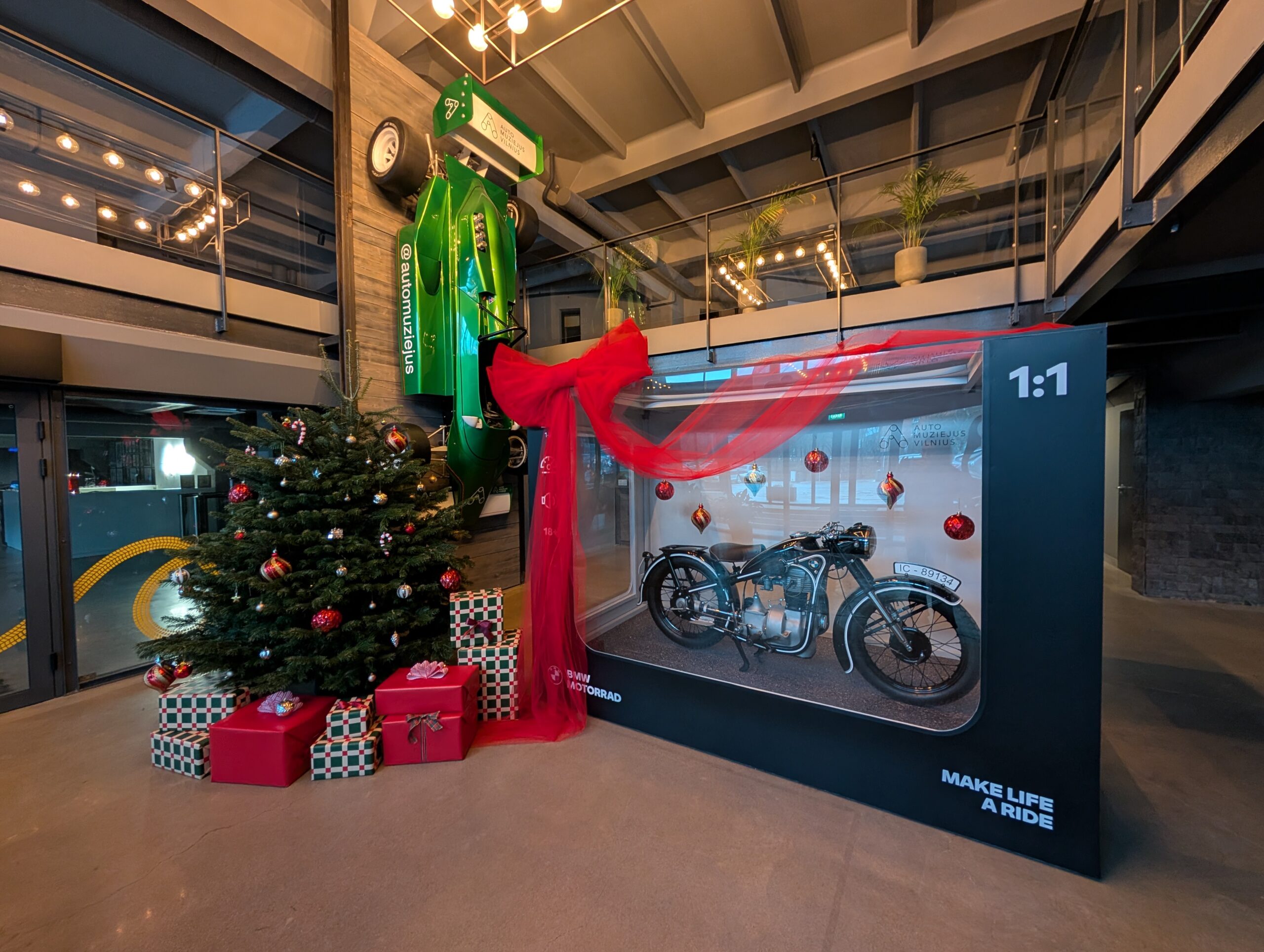 Kalėdos Automuziejuje Vilniuje